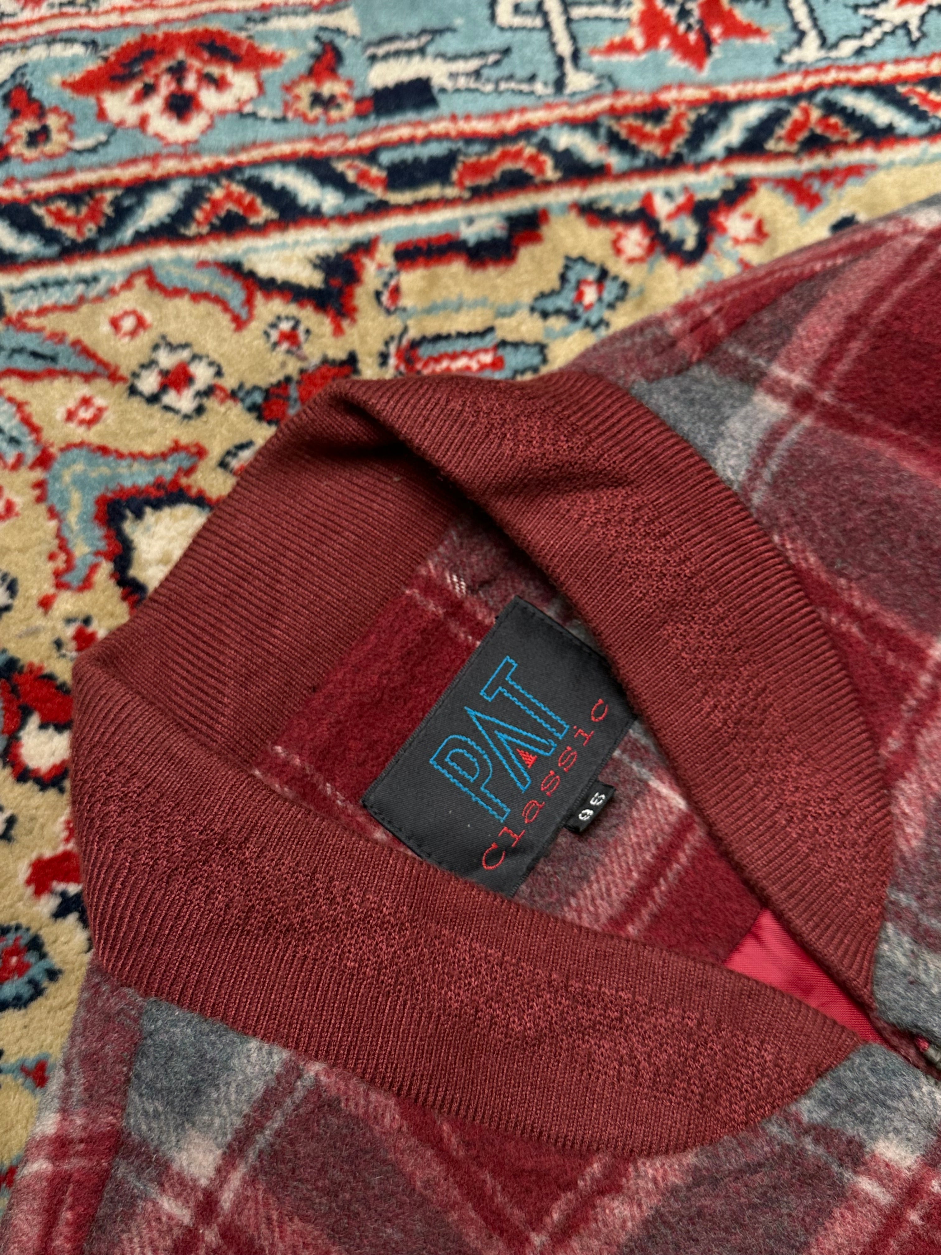 PAT VINTAGE RELAXED FIT WOOL BOMBER JACKET
