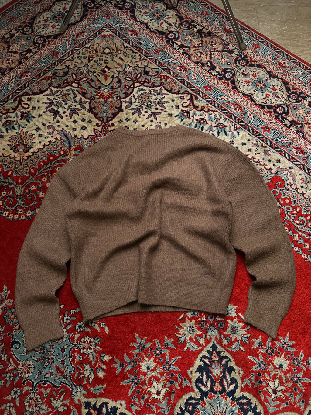 NOW AND TOMORROW RELAXED FIT SWEATER COTTON BLEND