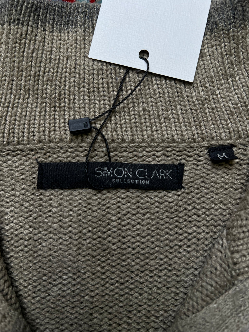 SIMON CLARK Rusty Acid Wash Fitted Zipper