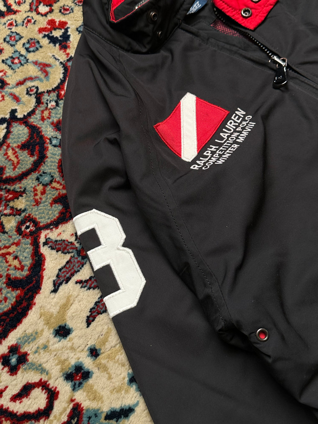 POLO RALPH LAUREN VINTAGE COMPETITION CROPPED FIT JACKET