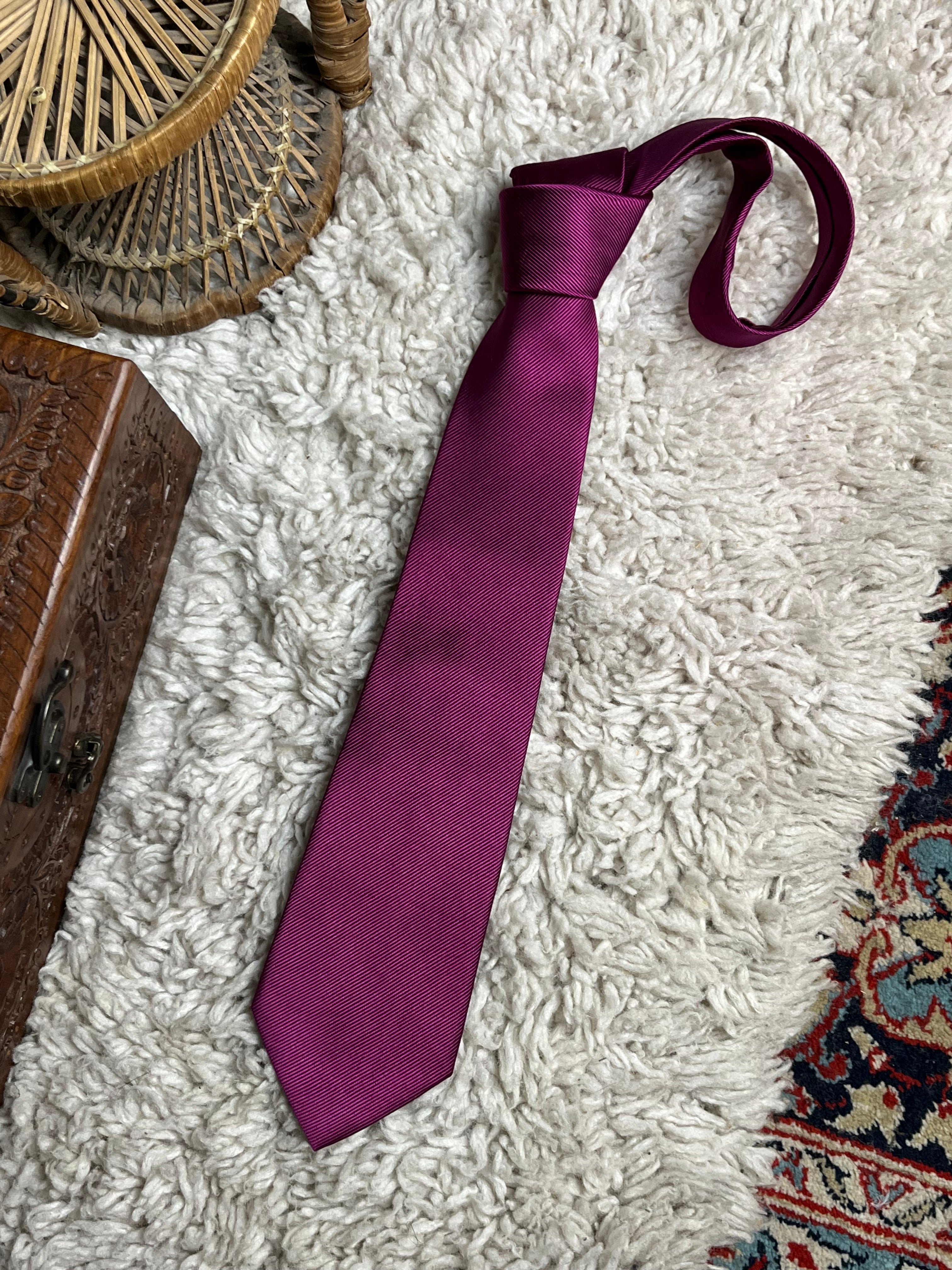 AUSTIN REED PURE SILK PRINTED TIE