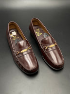 MR CAT WOMEN LEATHER BIT LOAFER BROWN BENCH MADE SHOES