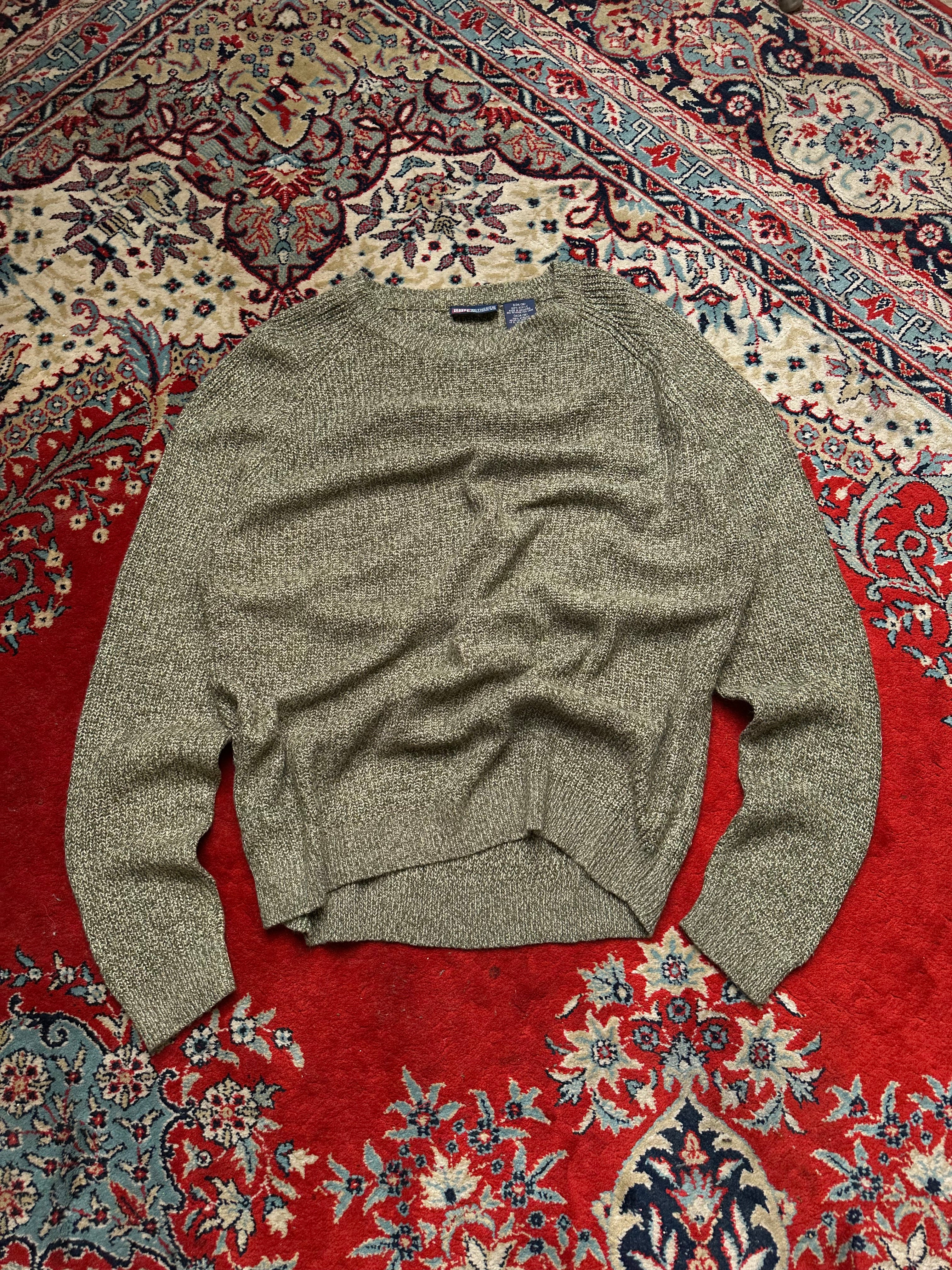 FADED GLORY VINTAGE RELAXED FIT KNITTED SWEATER