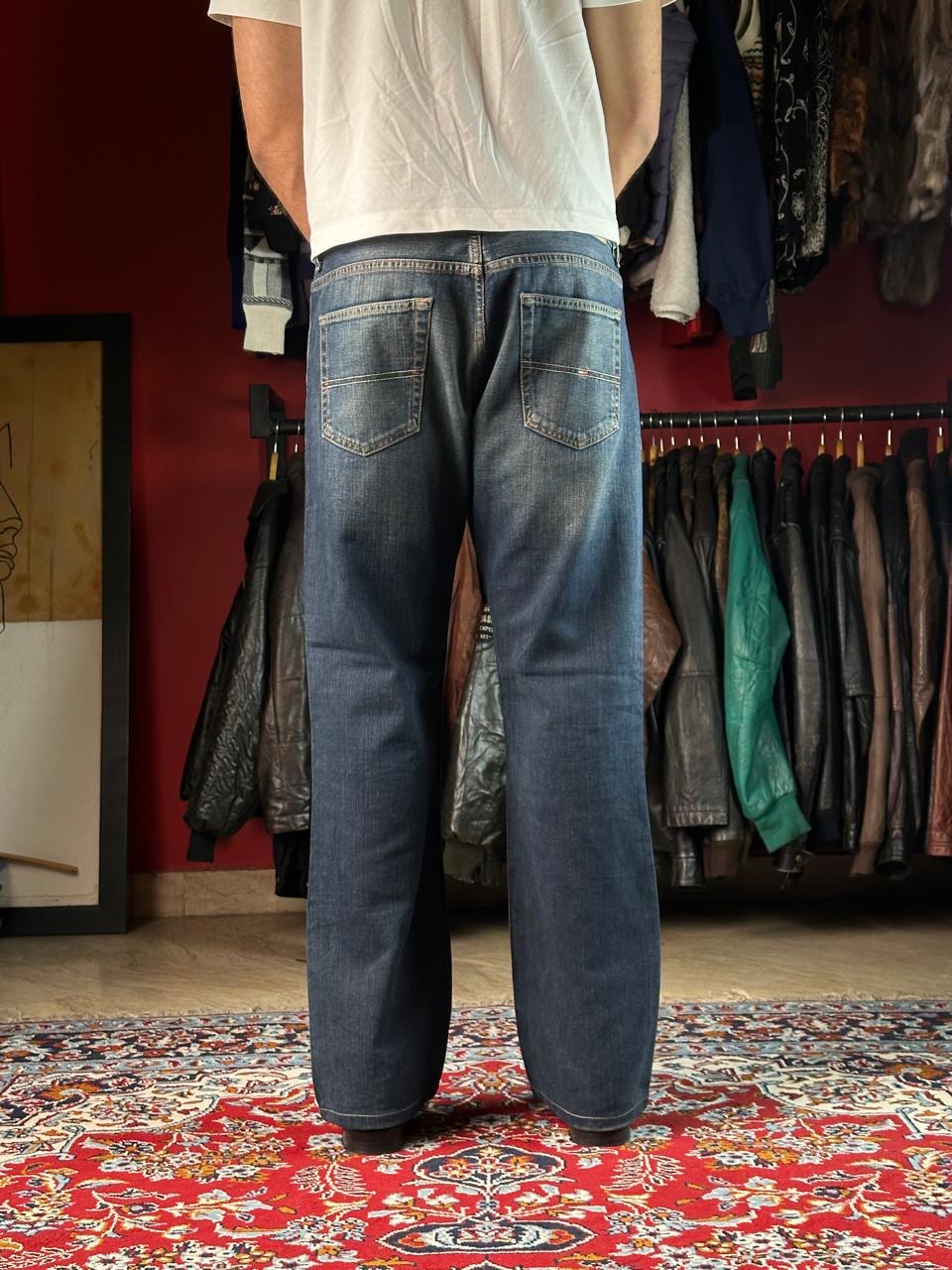 Tommy Hilfiger Manhattan Vintage Blue Bootcut Jeans - 34