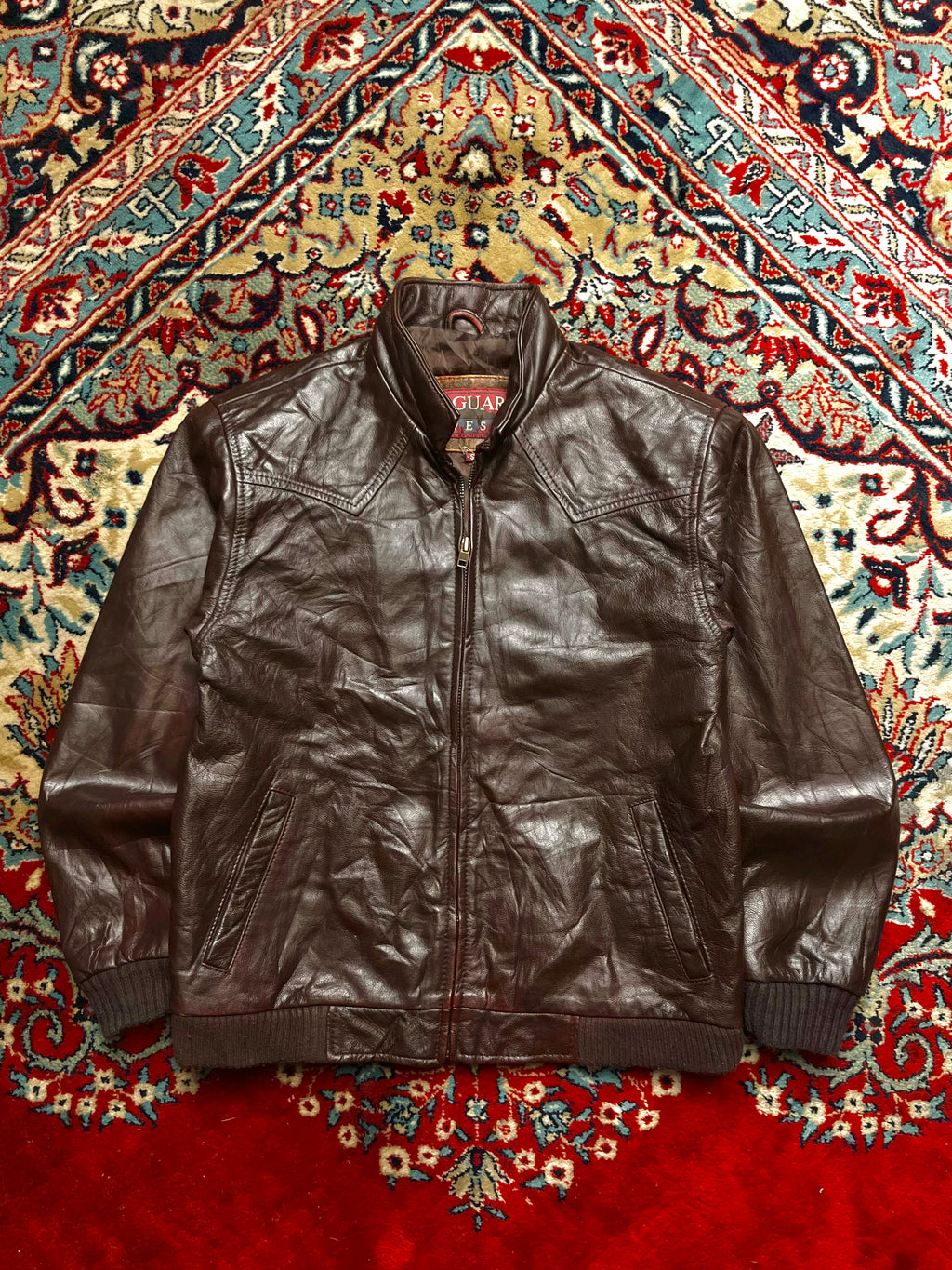 Saguaro WEST BROWN LEATHER JACKET