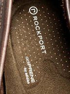 Rockport ADIPPRENE BROWN LEATHER PENNY LOAFERS - 45