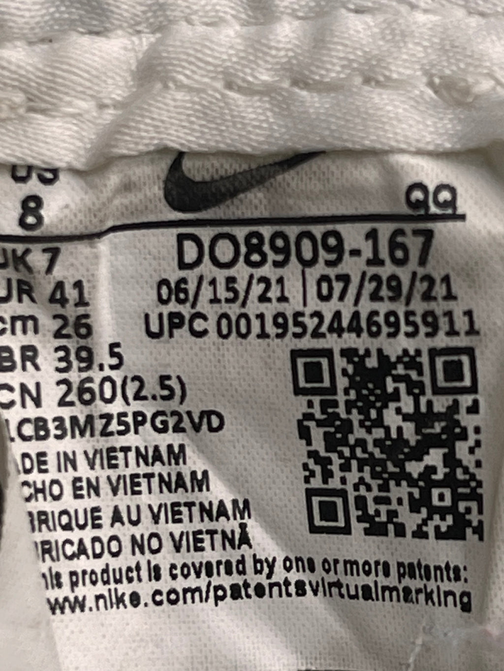 NIKE BLAZERS JUMBO MID ‘77 GLAZE POWDER