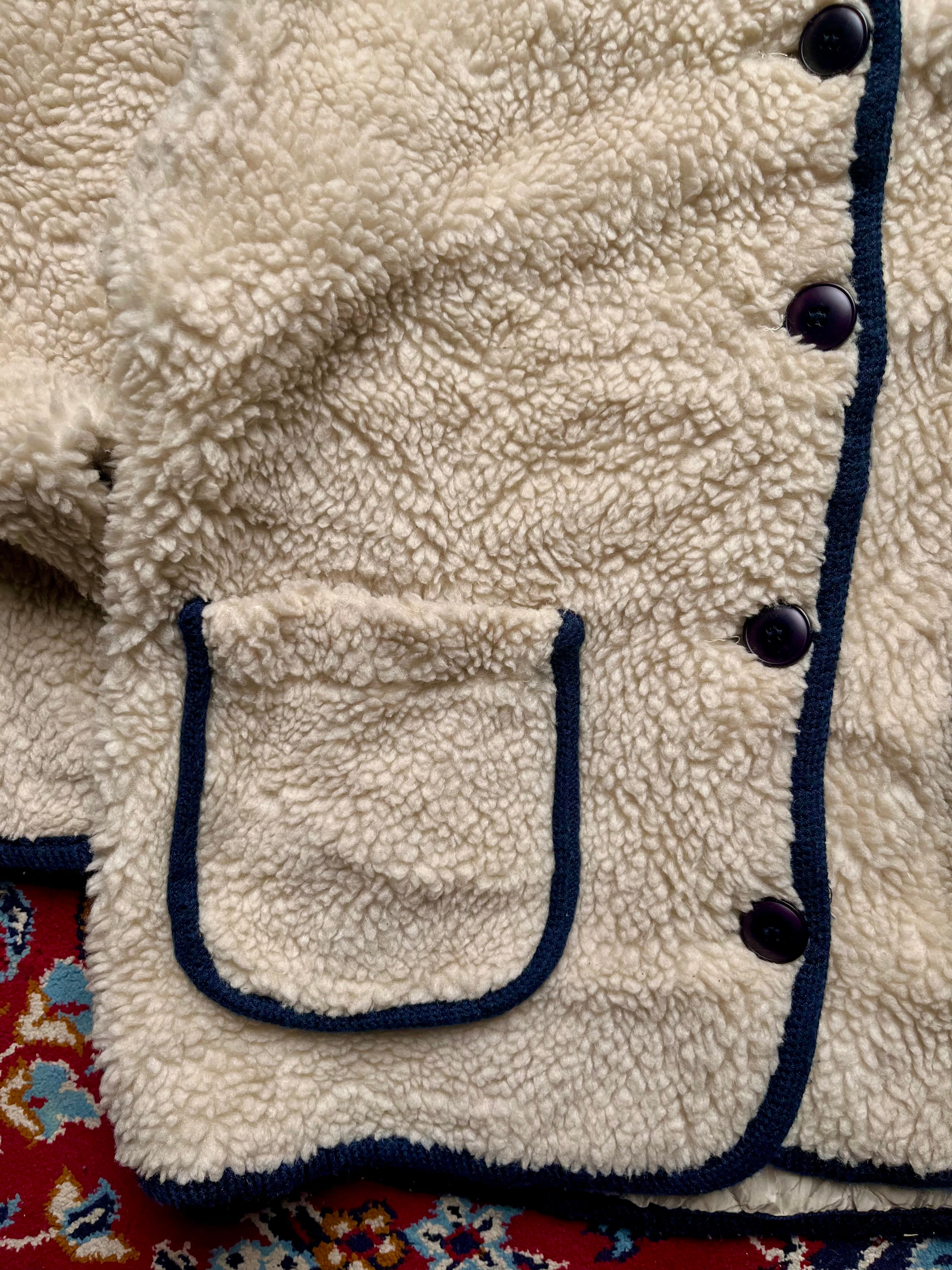 BENU Sherpa Fleece Button-Front Jacket