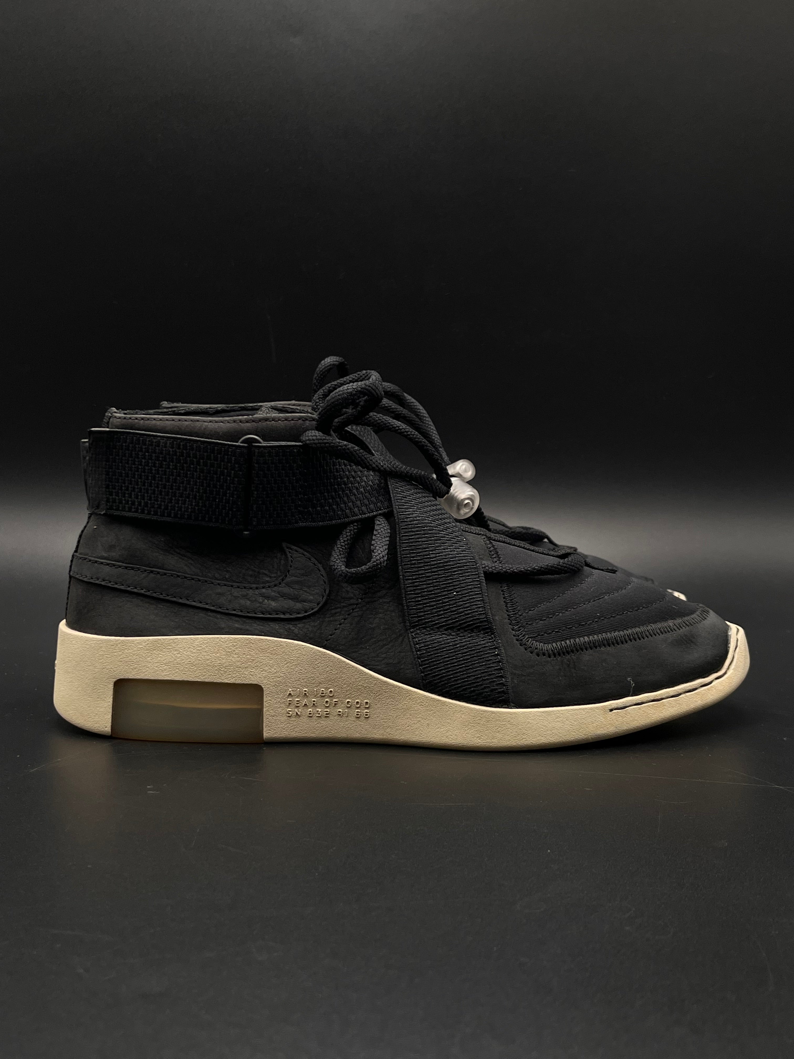 NIKE AIR FEAR OF GOD RAID BLCK/BLACK FOSSIL