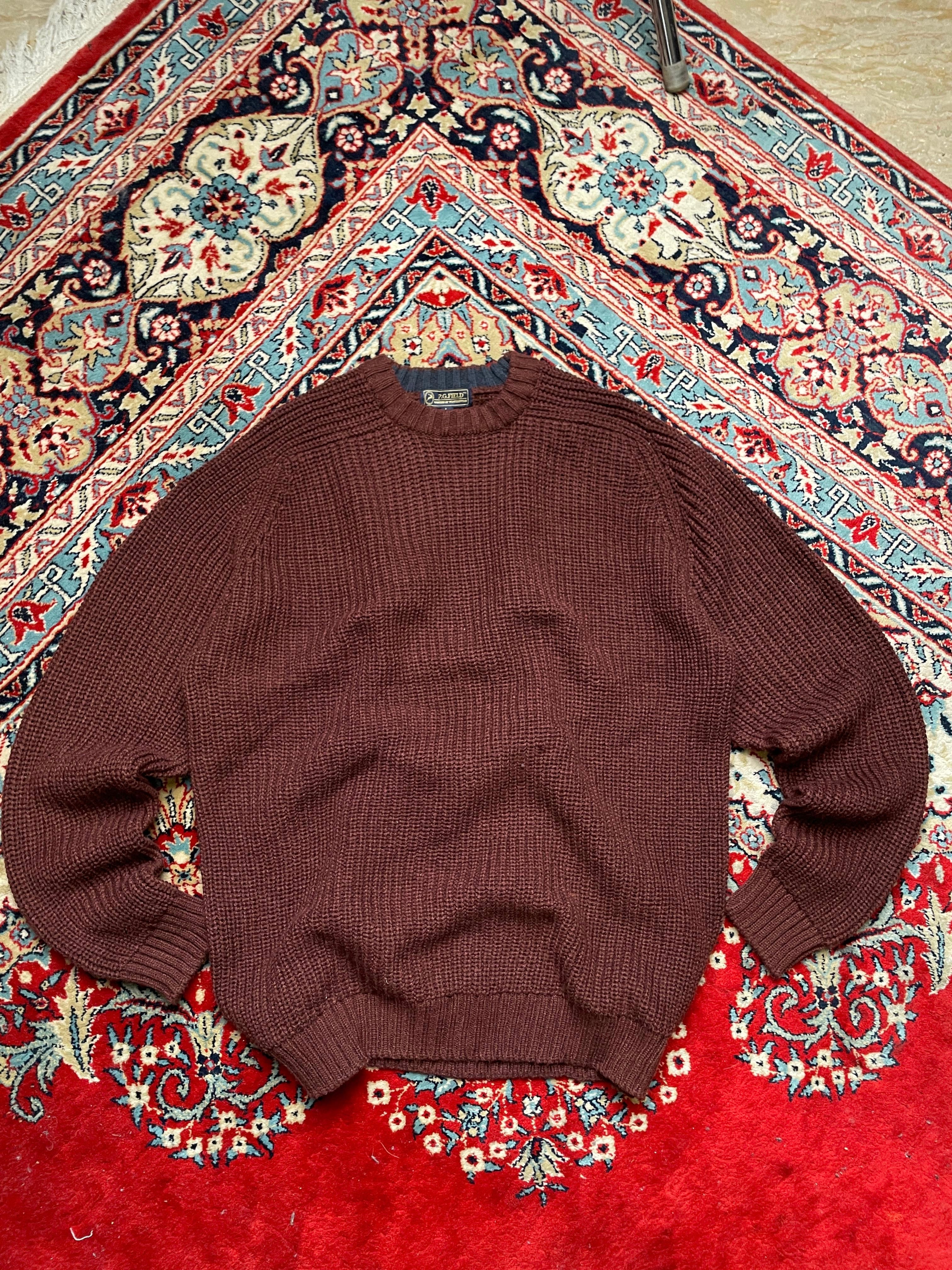 PG field REGULAR FIT WOOL SWEATER