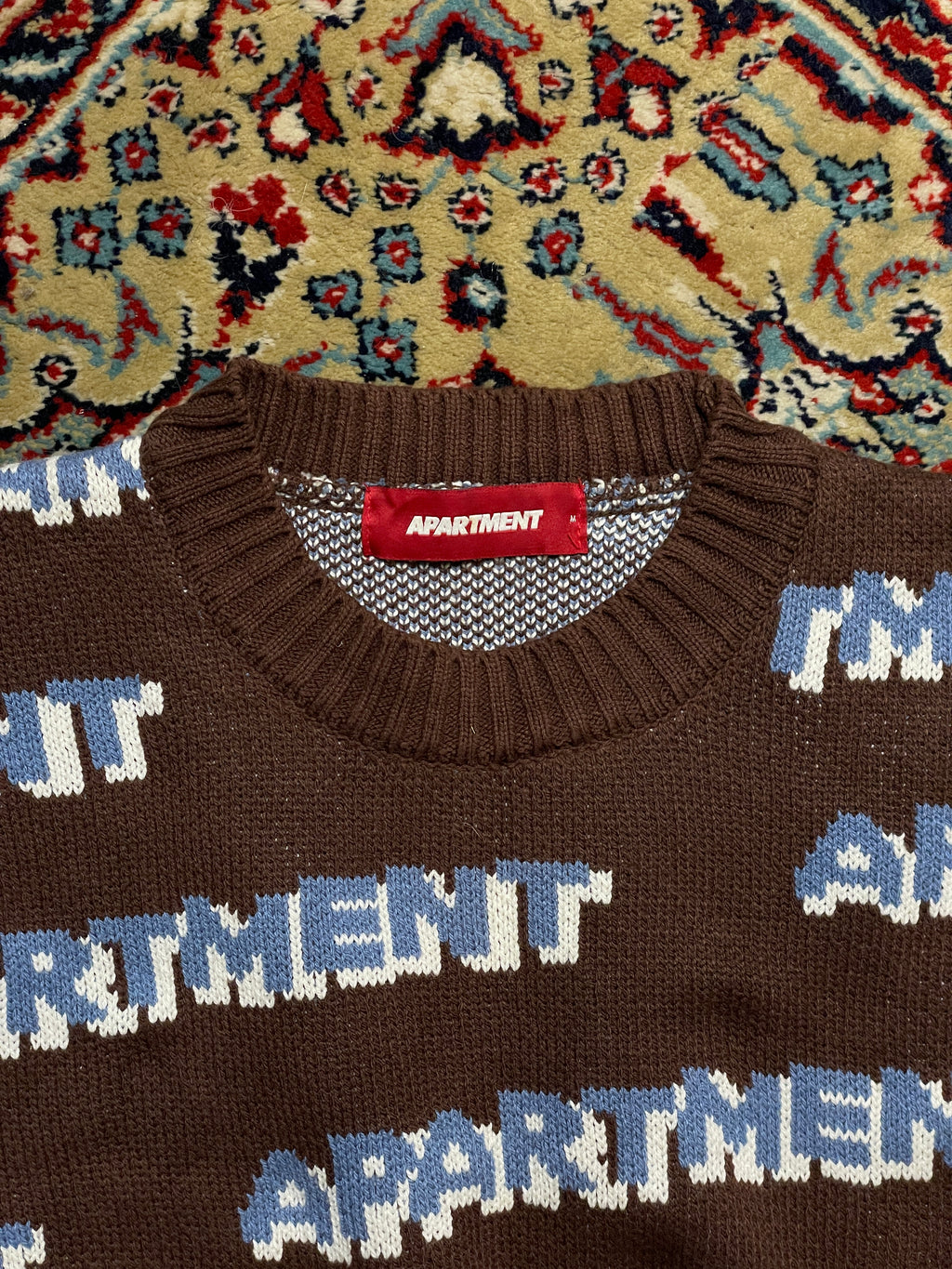 Apartment LOGO ALL OVER Relaxed fit sweater