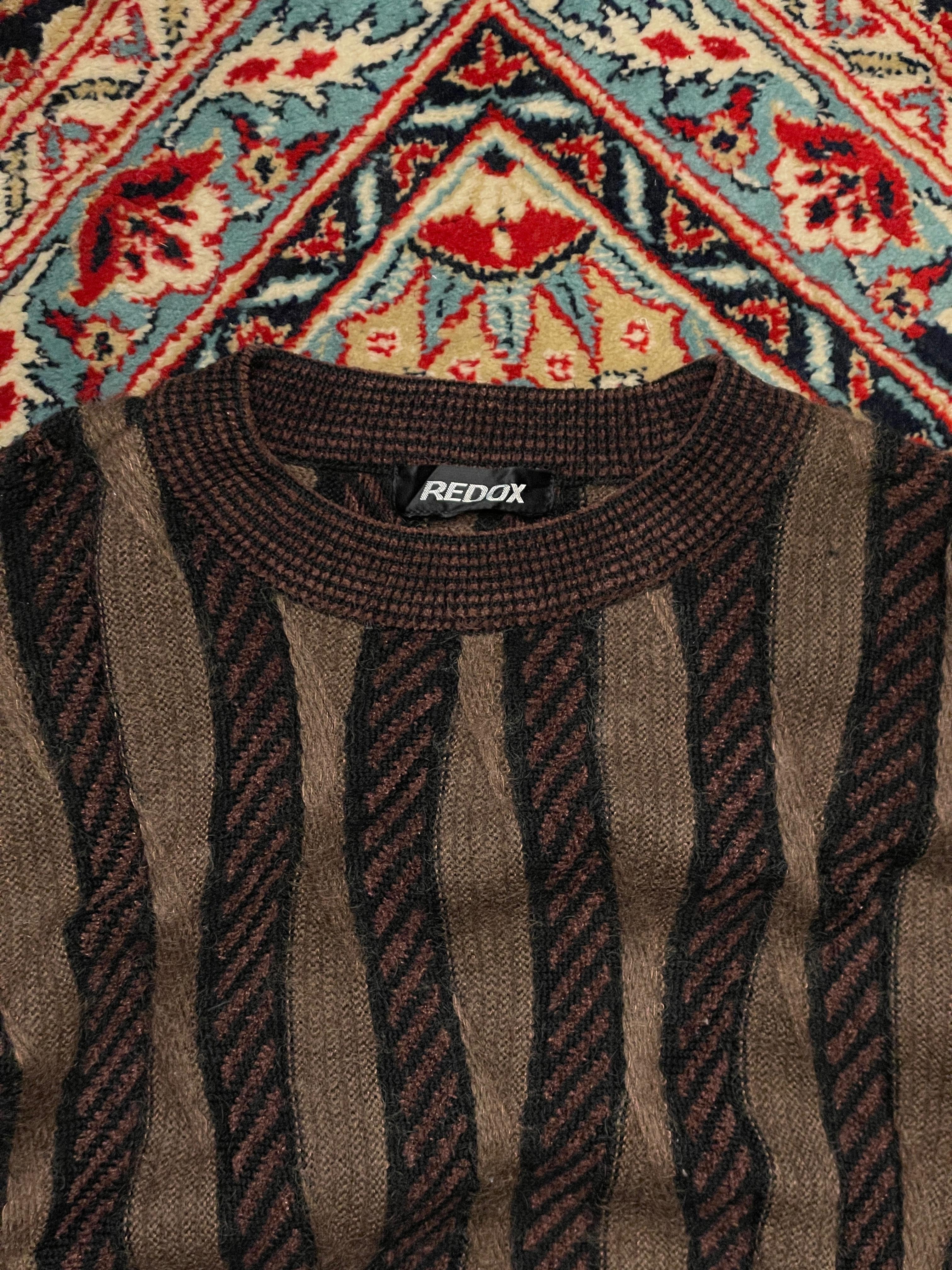 Redox KNITTED RELAXED FIT WOOL SWEATER