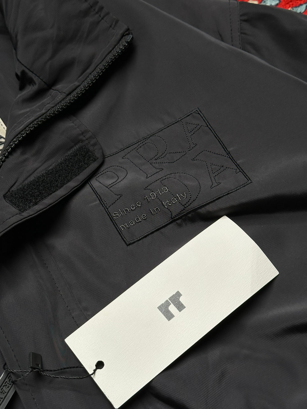 PRADA VINTAGE RELAXED BOXY FIT TRACK JACKET