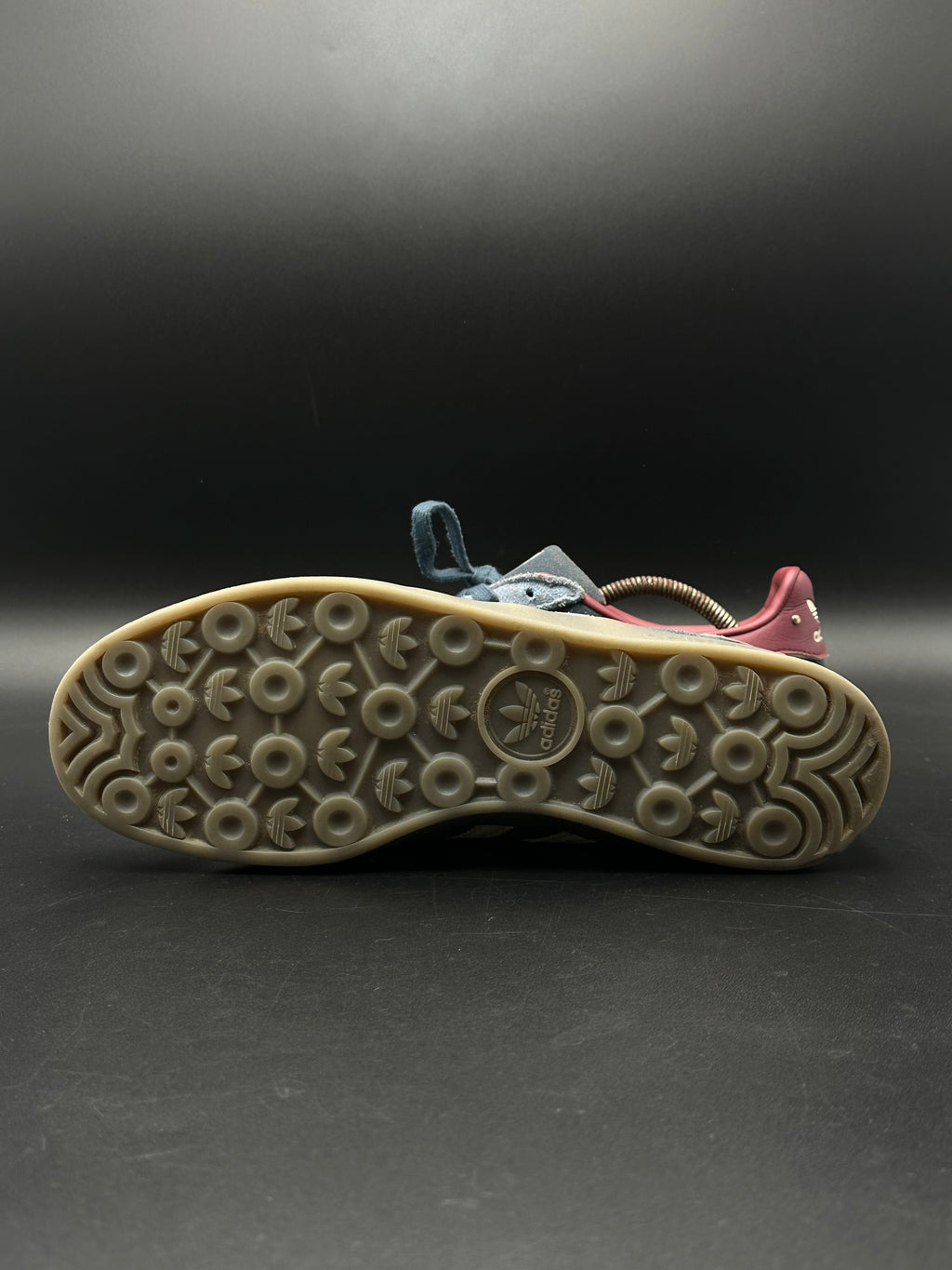 ADIDAS GAZELLE INDOOR CREW NAVY BURGANDY - EUR 44