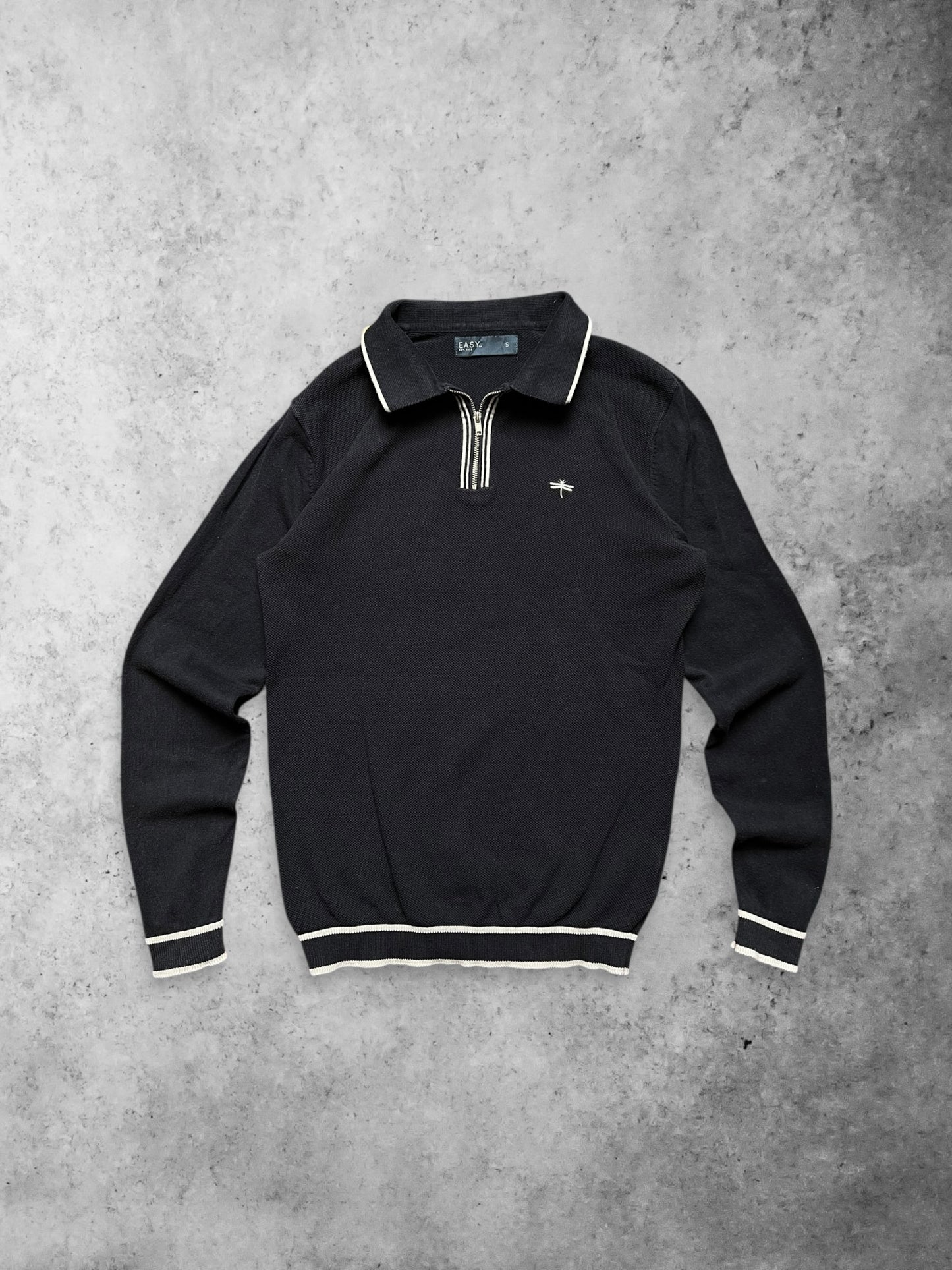 EASY KNITTED FULL SLEEVE POLO