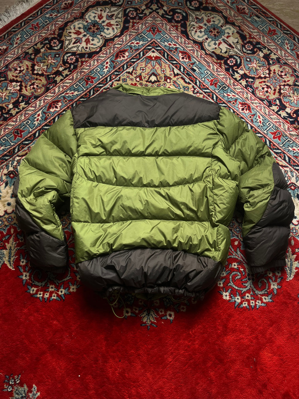 Asics Green Puffer Jacket