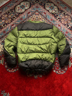 Asics Green Puffer Jacket