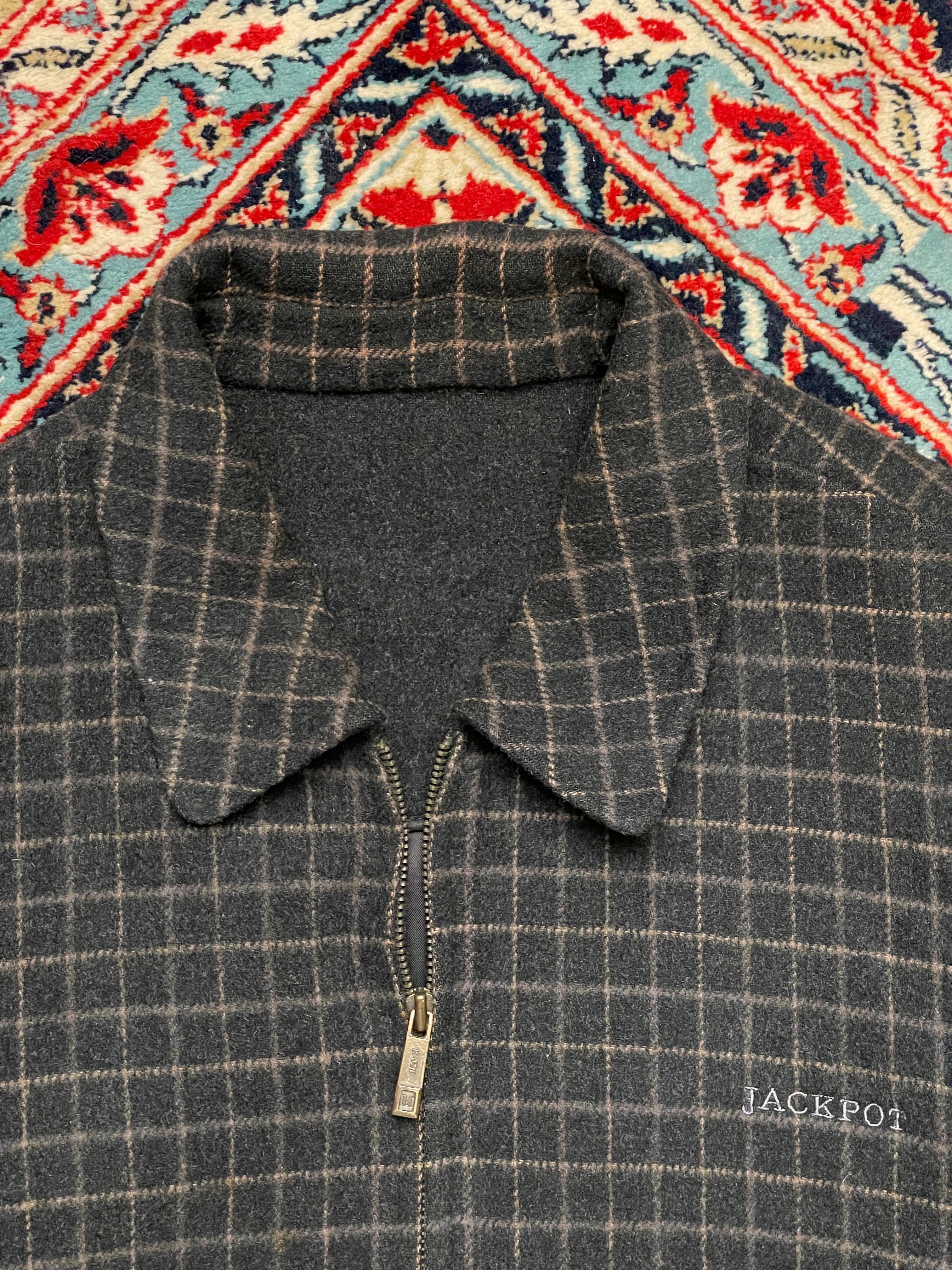 Jackpot Relaxed cropped fit wool jacket