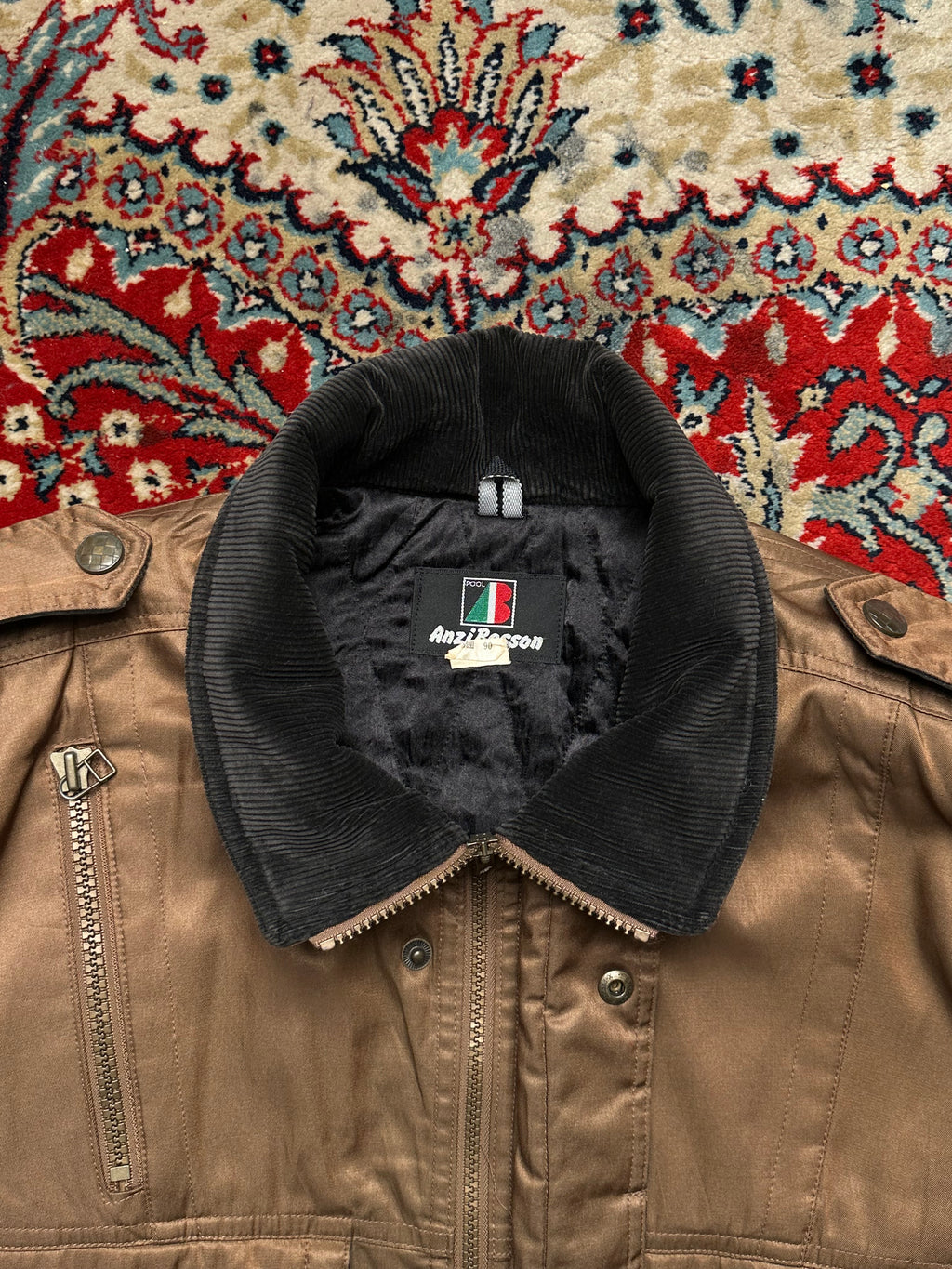 ANZI BESSON VINTAGE AVIATION RELAXED FIT JACKET