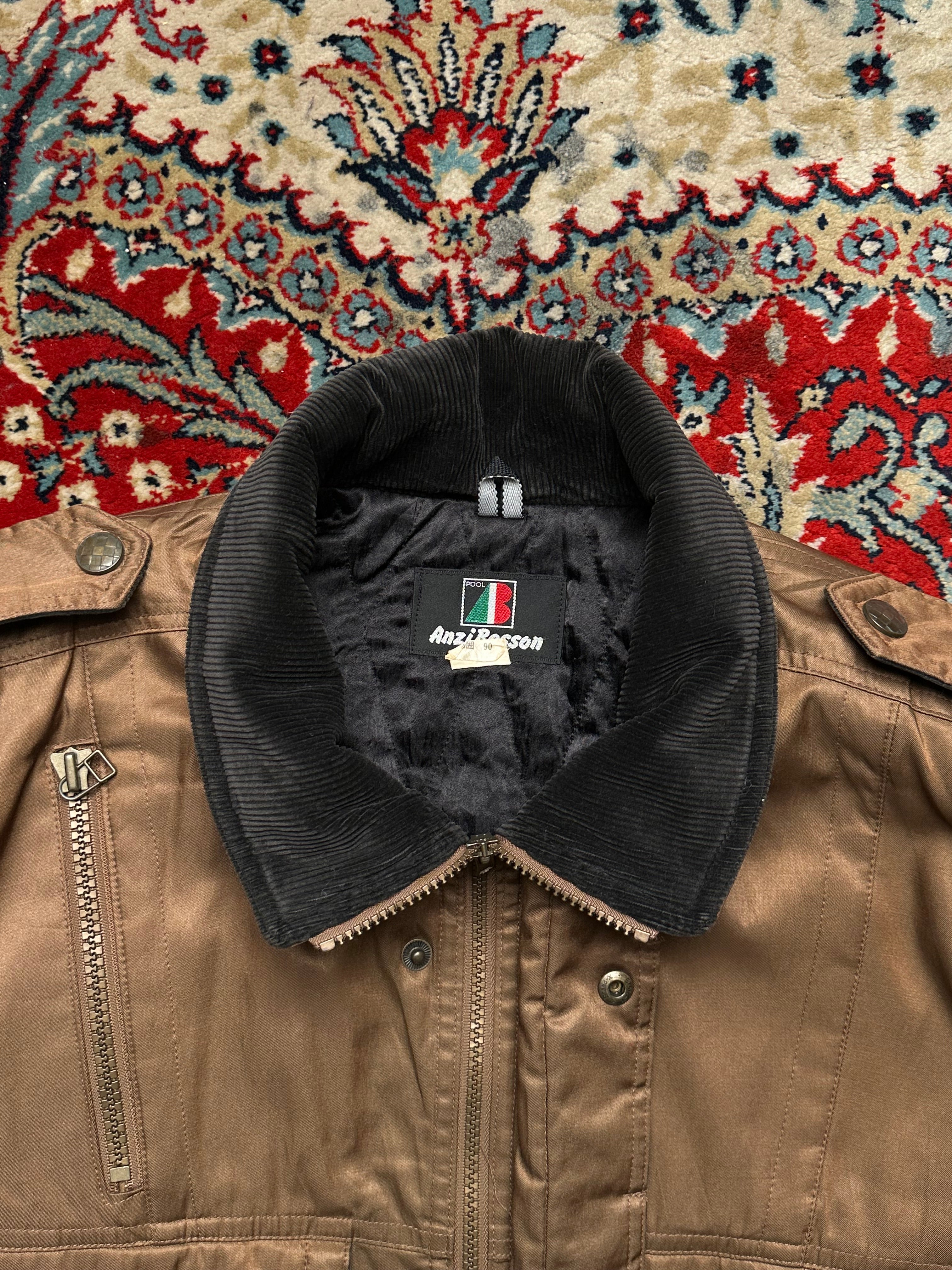 ANZI BESSON VINTAGE AVIATION RELAXED FIT JACKET