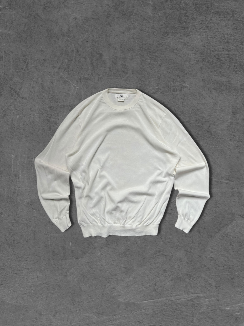 ZARA KNITTED FULL SLEEVE TEE