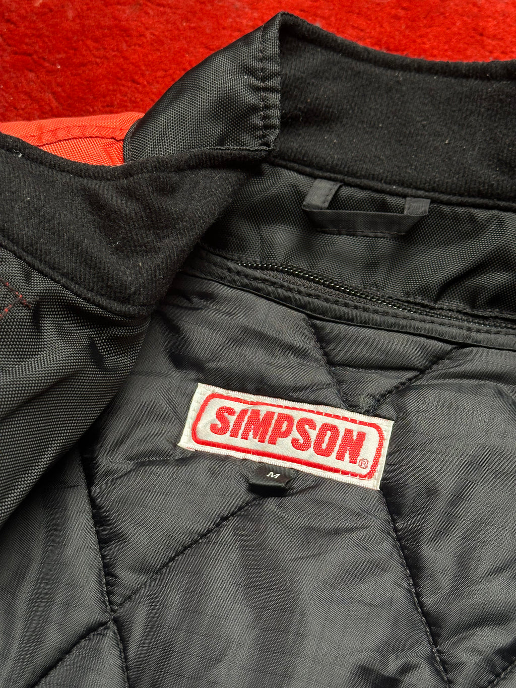 VINTAGE SIMPSONS RACING TEAM RIDERS JACKET