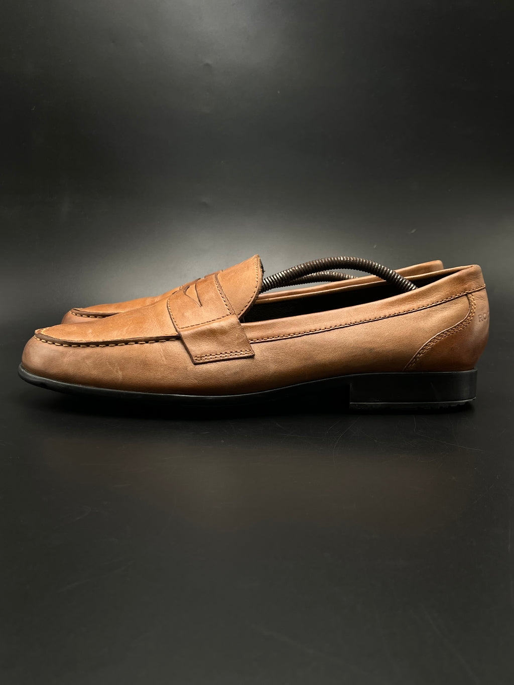 Rockport Walkability Men's Tan Leather Classic Penny Loafers
