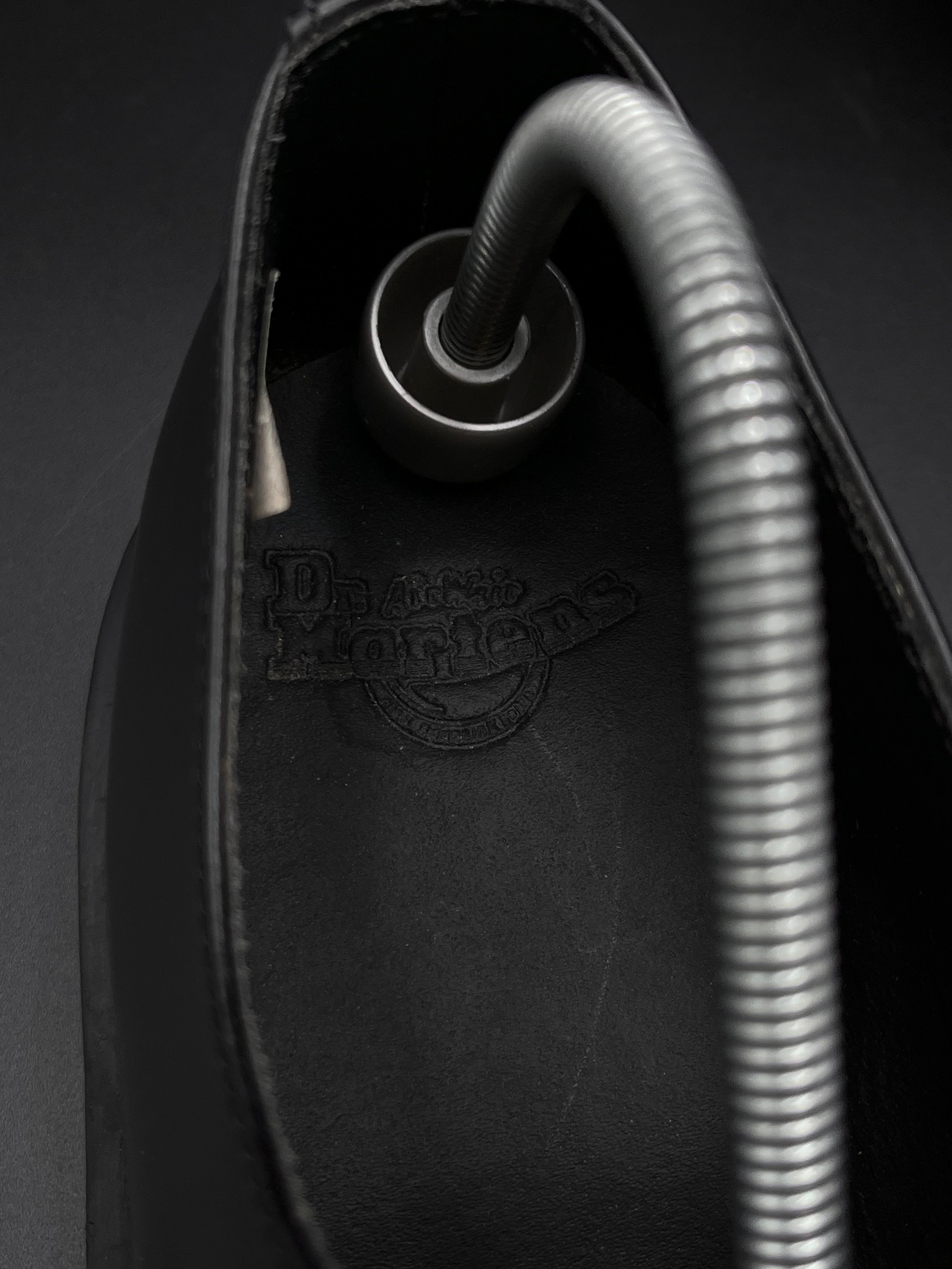 DOC MARTENS BLACK CHUNKY BOOTS