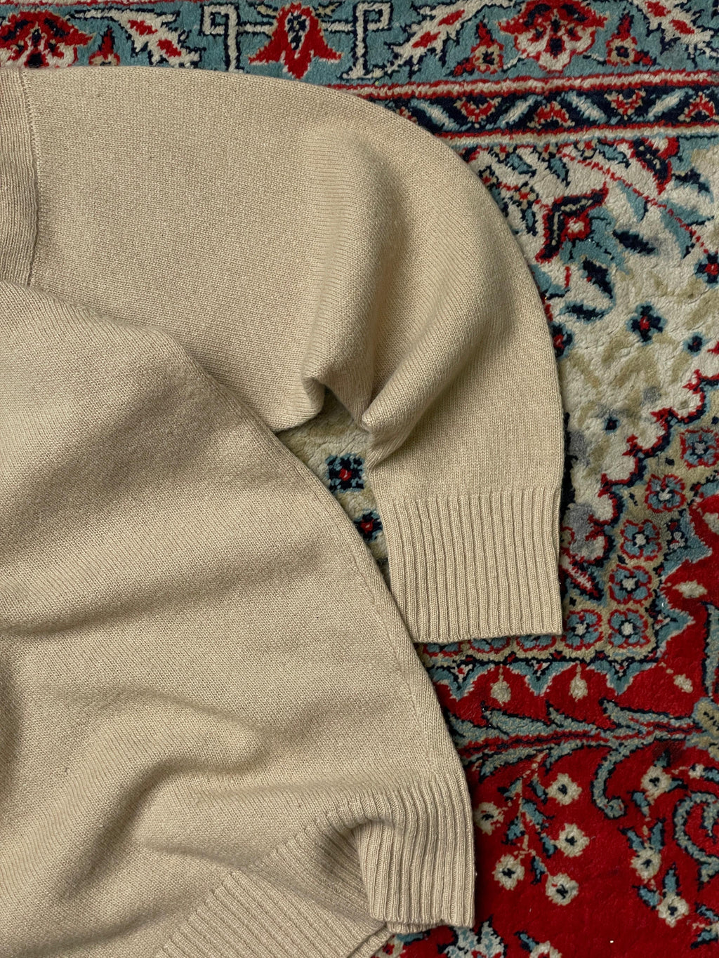 PRL PURE LAMBSWOOL V NECK SWEATER