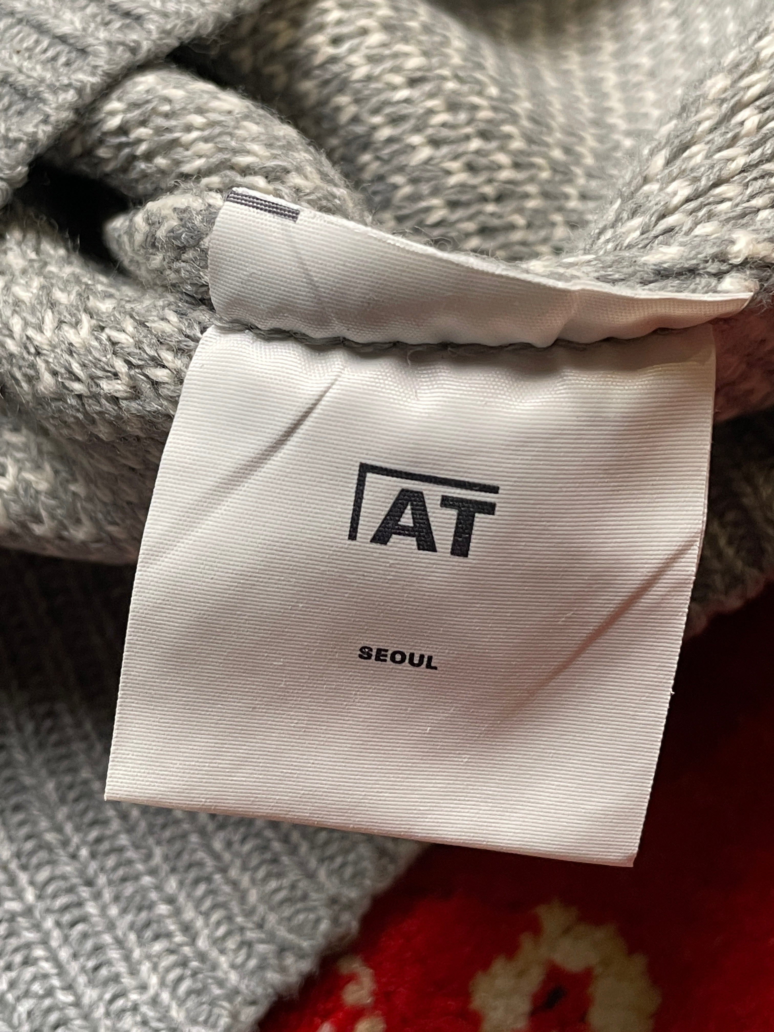 AT CORNER WOOL RELAXED BOXY FIT SWEATER