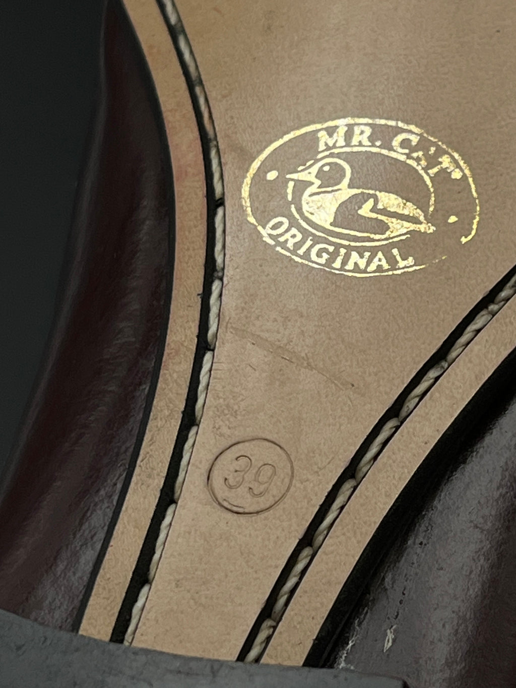 MR CAT WOMEN LEATHER BIT LOAFER BROWN BENCH MADE SHOES