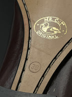 MR CAT WOMEN LEATHER BIT LOAFER BROWN BENCH MADE SHOES