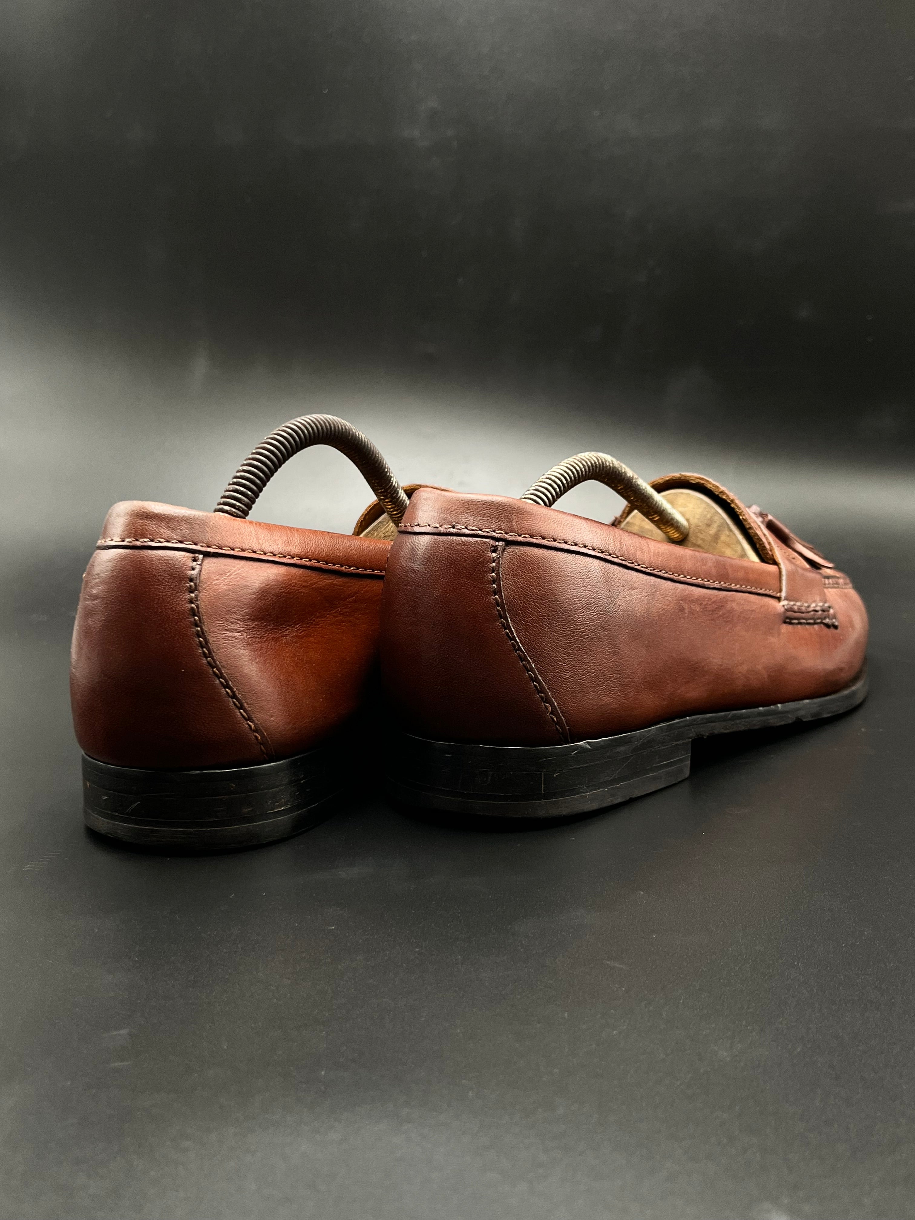 Cole Haan Leather Tassel Loafers - 44.5