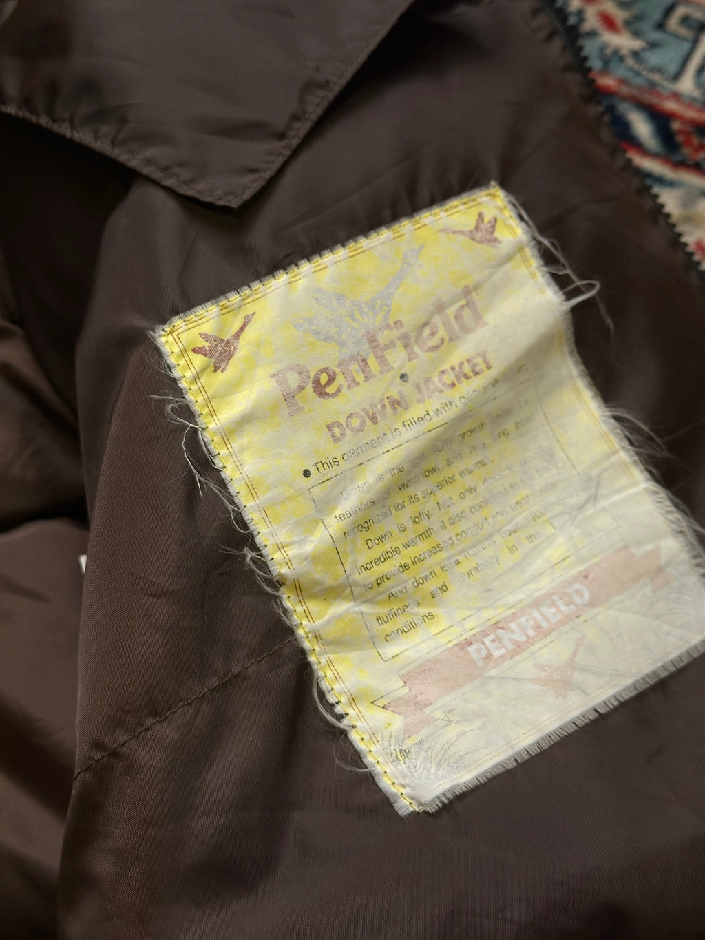 Penfield Cropped Relaxed Fit Duck Down puffer Jacket