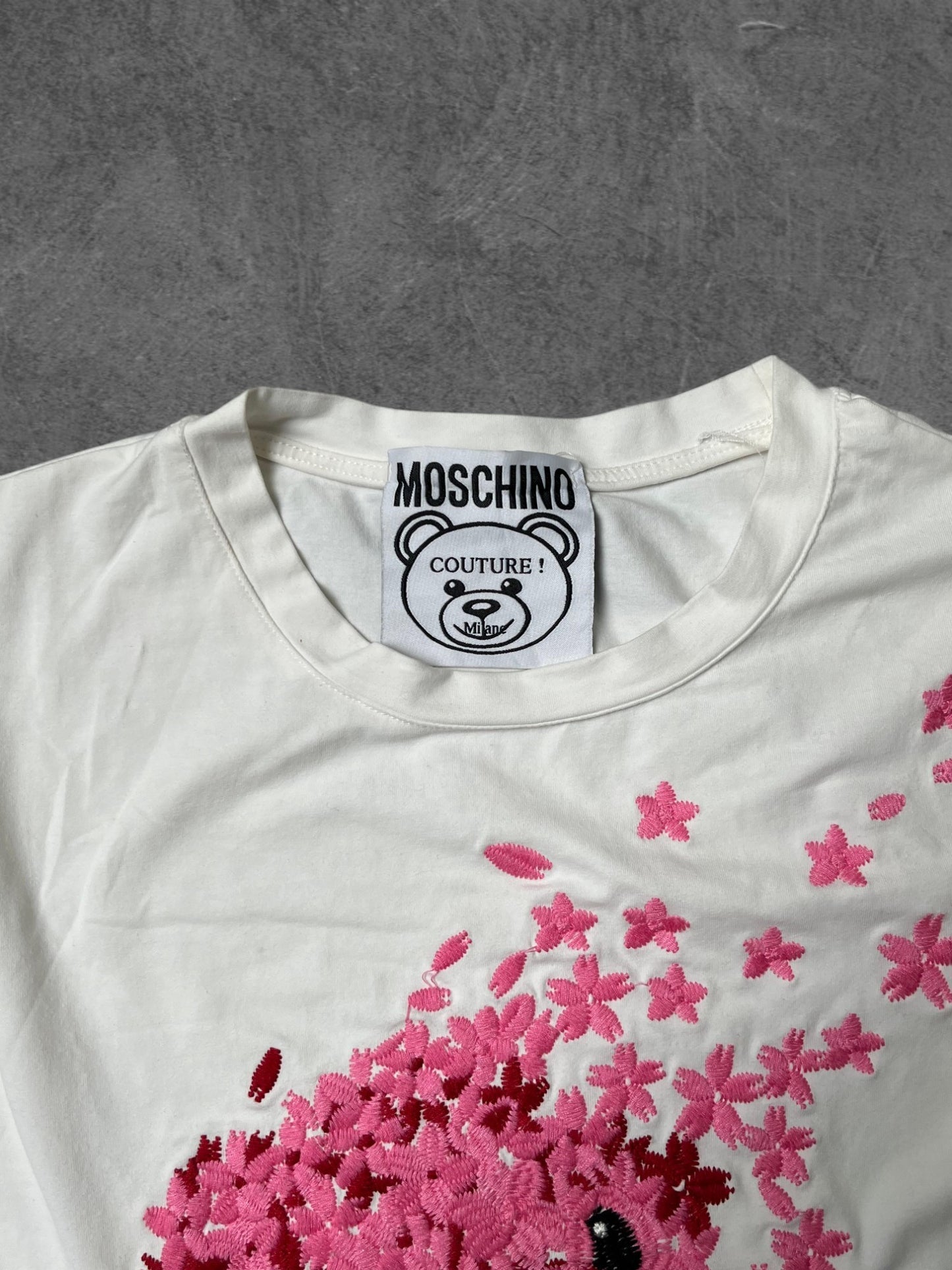 MOSCHINO Heavily Embroidered Tee