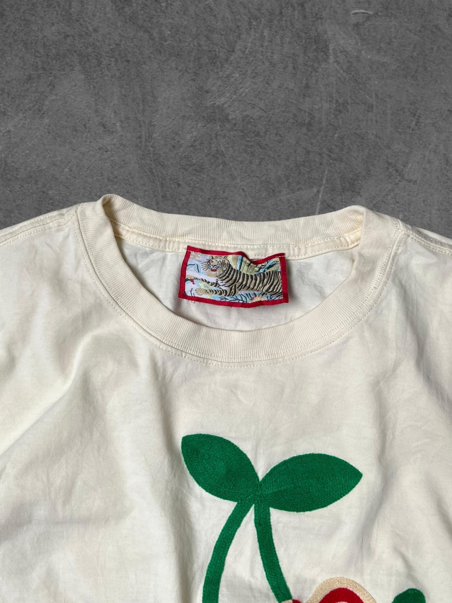GUCCI Embroidered Cherry Tee