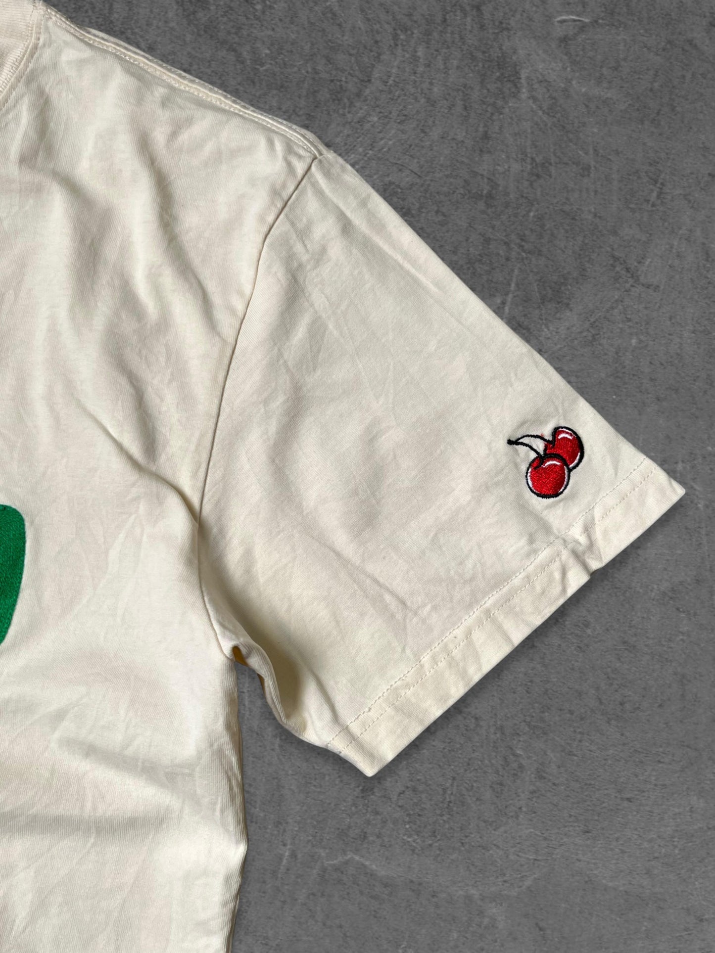 GUCCI Embroidered Cherry Tee