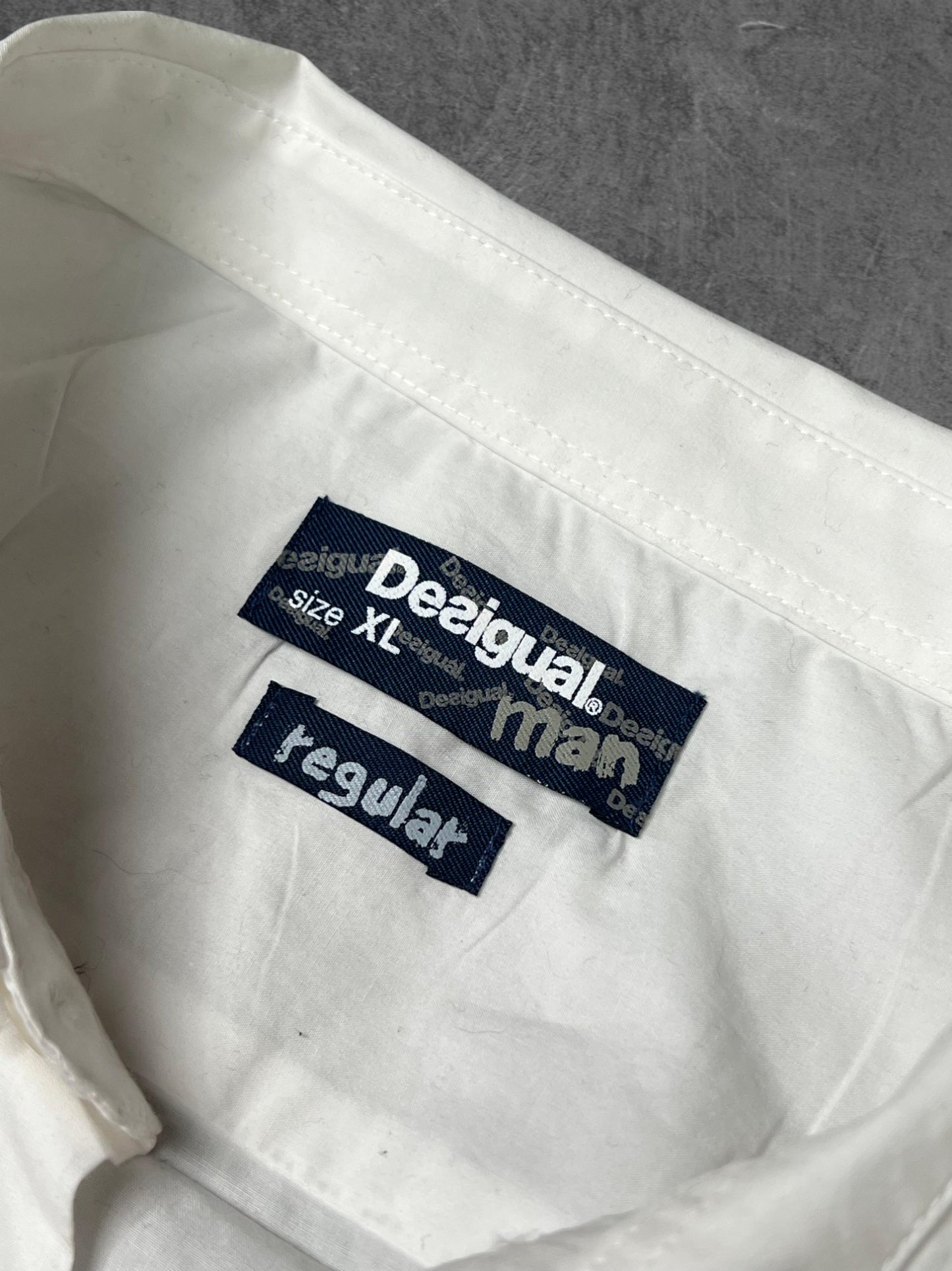 DESIGUAL PRINTED BUTTON DOWN
