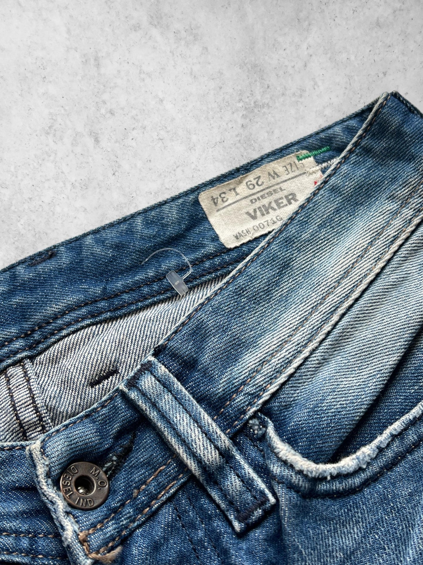 DIESEL VIKER STRAIGHT FIT DENIM PANTS
