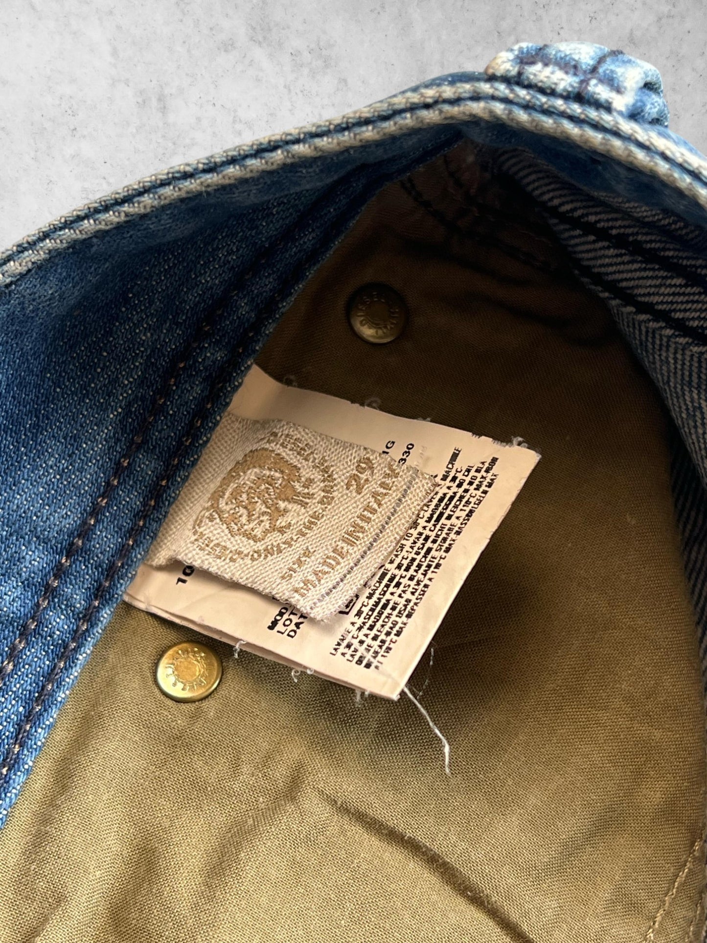 DIESEL VIKER STRAIGHT FIT DENIM PANTS