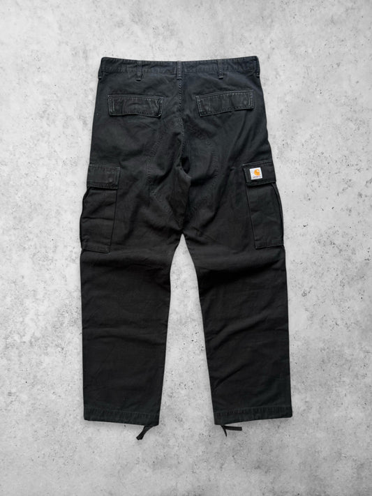 CARHARTT WIP BLACK CARGOS