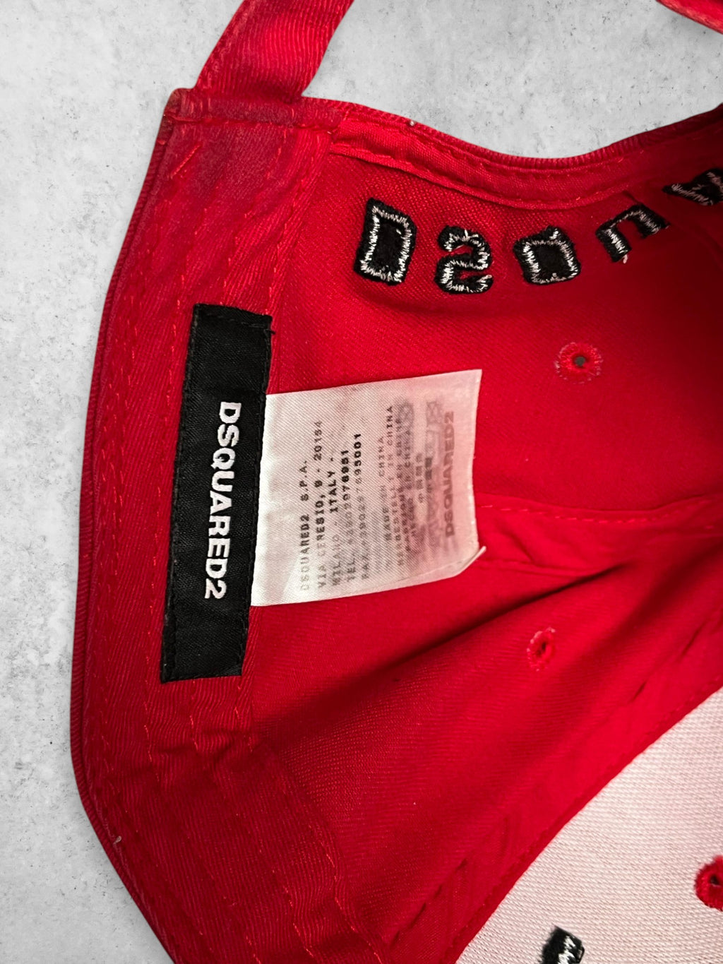 DSQUARED 2 DEAN & DAN TRUCKET HAT