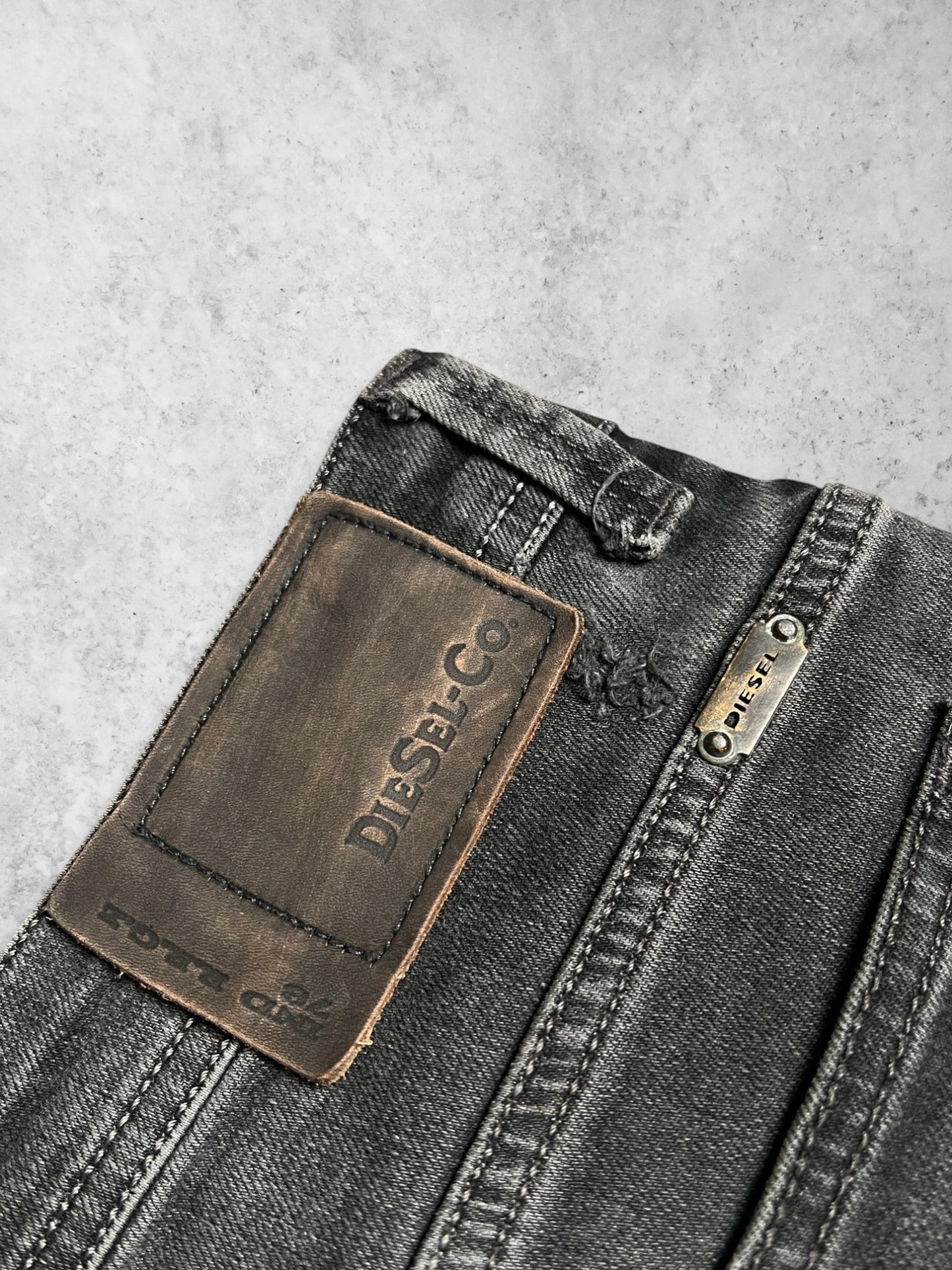 DIESEL Straight Fit Denim Pants