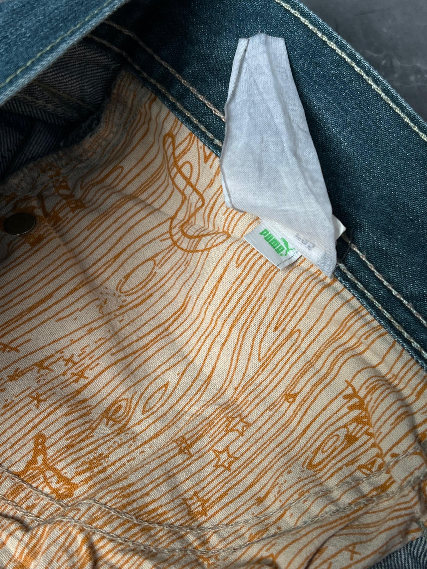 EVISU X PUMA (COLLAB) Straight Fit Denim Pants GRAIL FIND!!