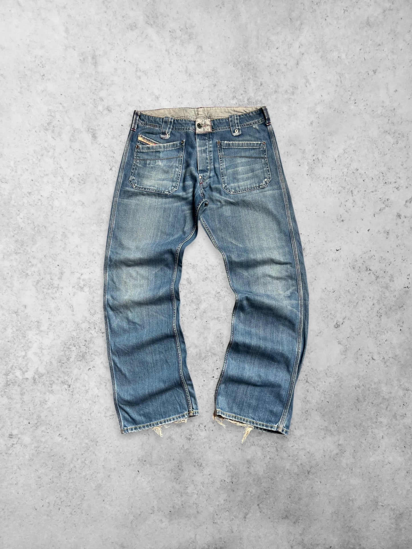 DIESEL Super Baggy Denim Pants