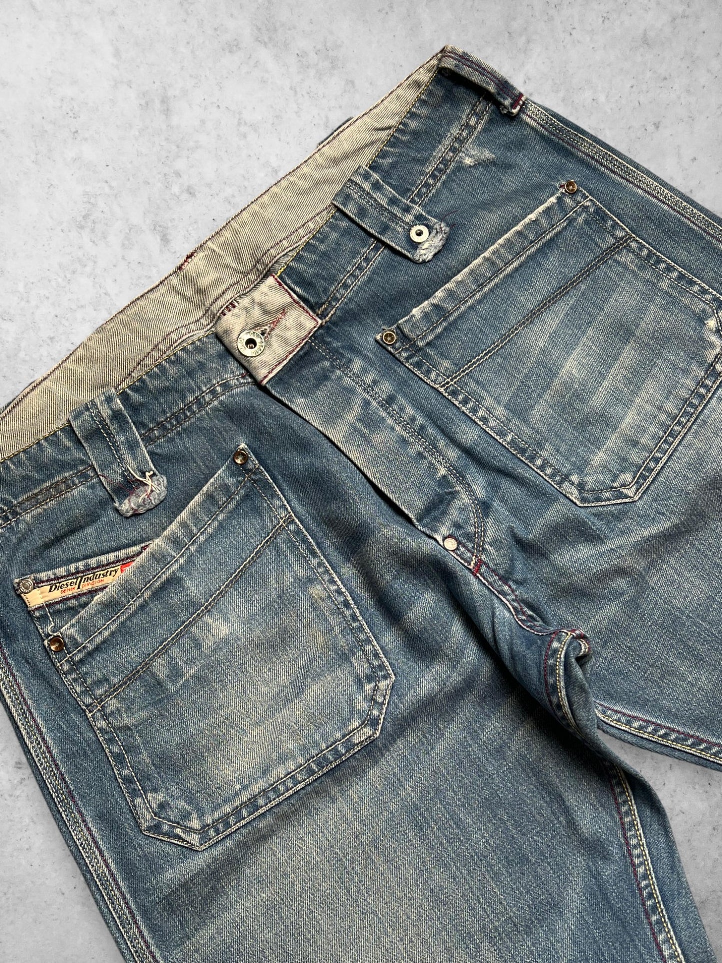 DIESEL Super Baggy Denim Pants