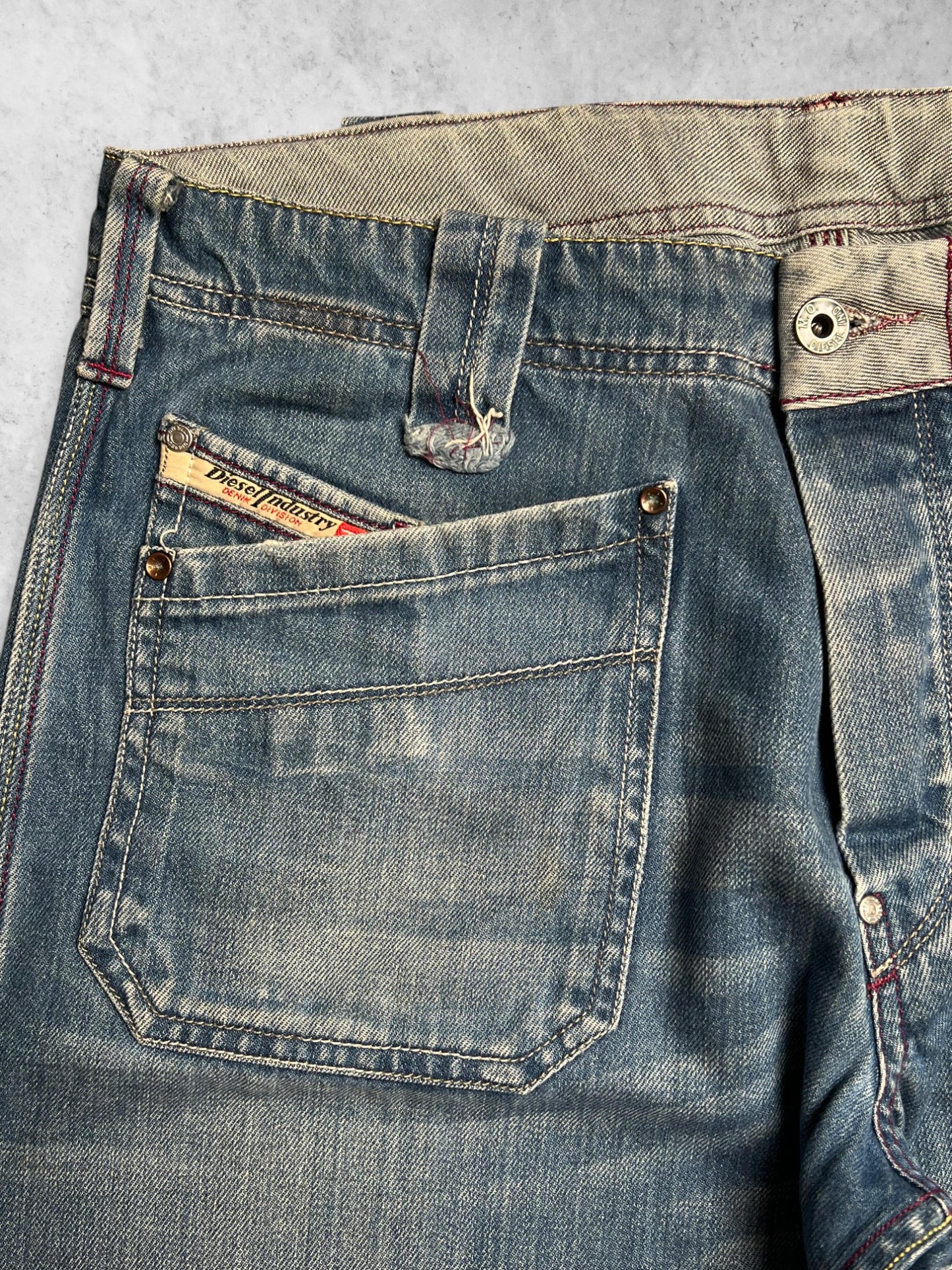 DIESEL Super Baggy Denim Pants