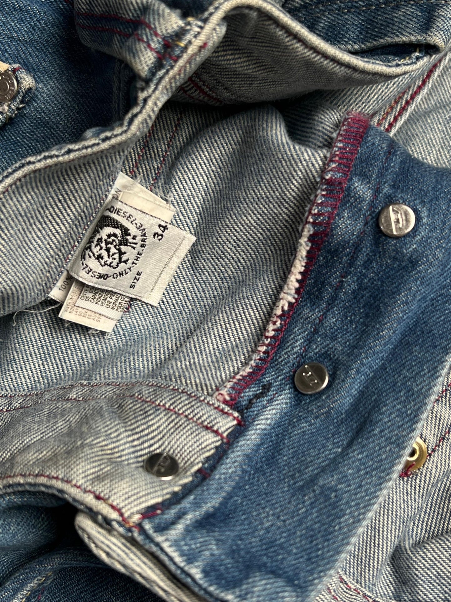 DIESEL Super Baggy Denim Pants