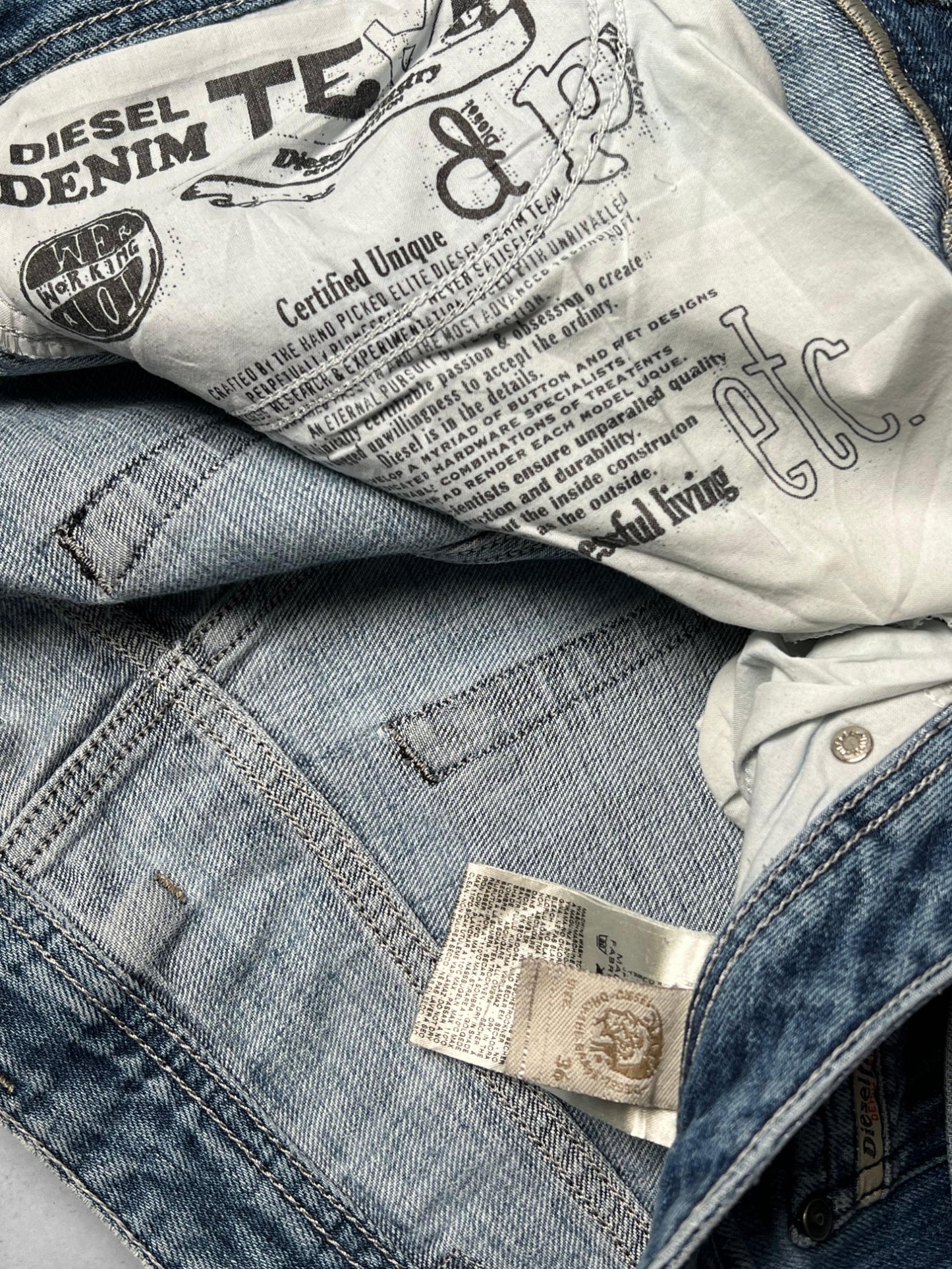 DIESEL Zathan Regular-BootCut Denim Pants