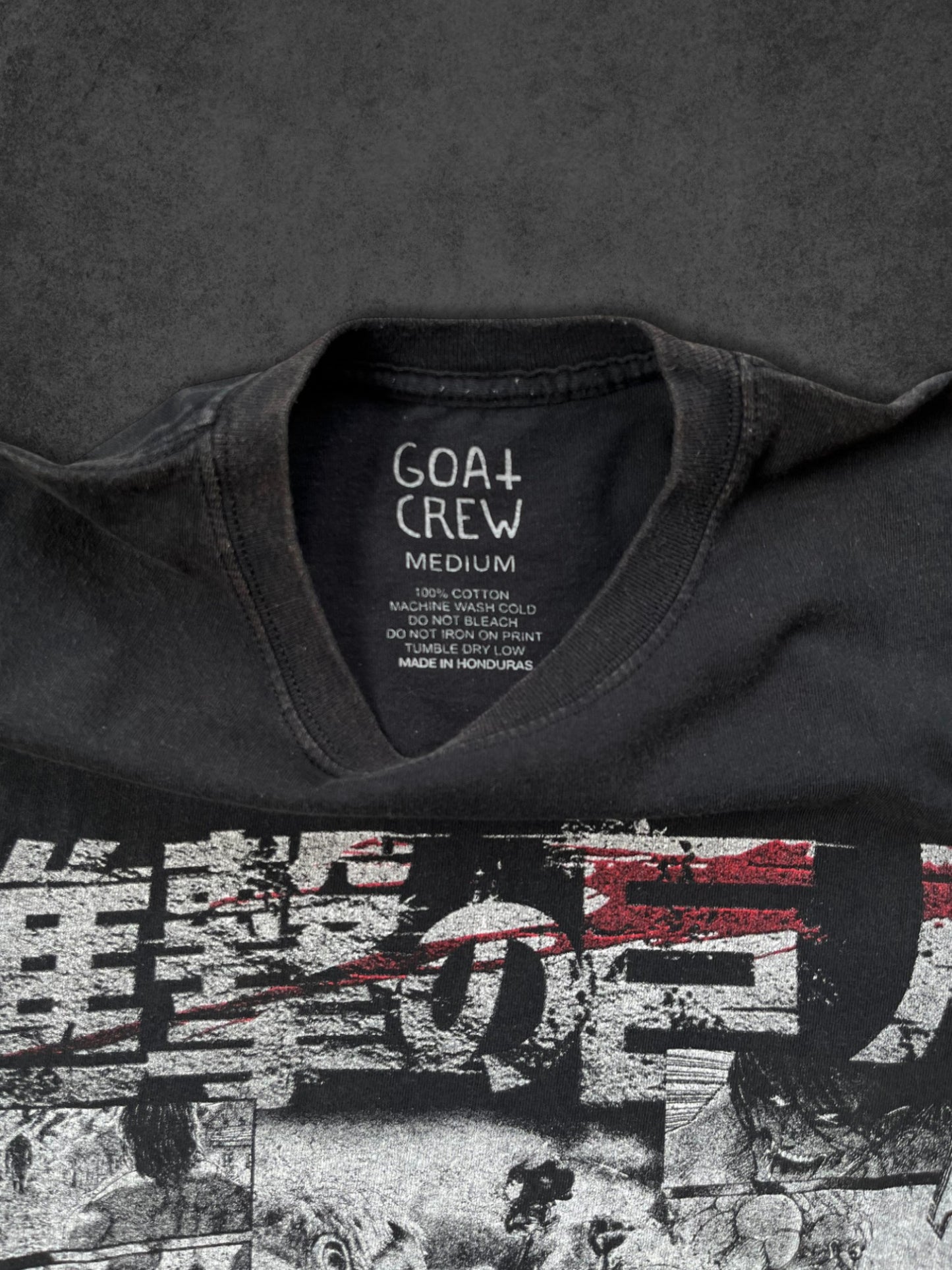 GOAT CREW Printed Vintage Tee